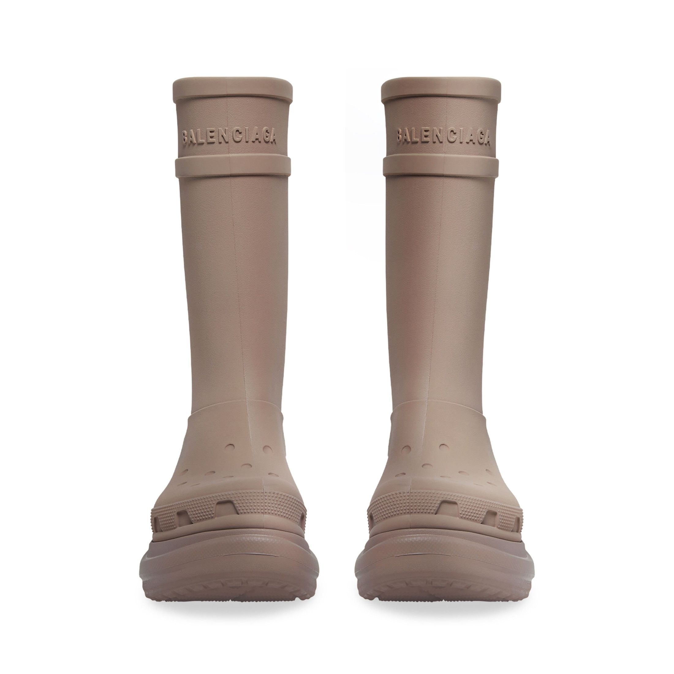 Balenciaga Crocs Boots in Beige Size US 6 / EU 39 - 3 Thumbnail