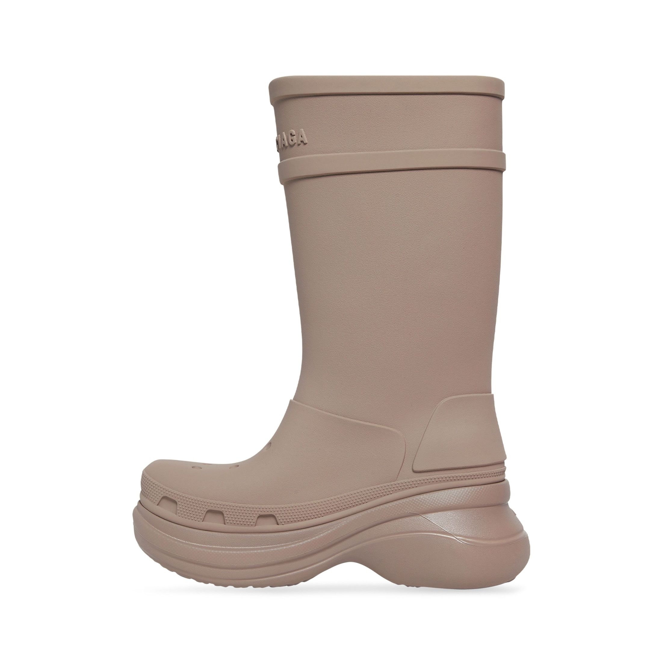 Balenciaga Crocs Boots in Beige Size US 11 / EU 44 - 4 Thumbnail