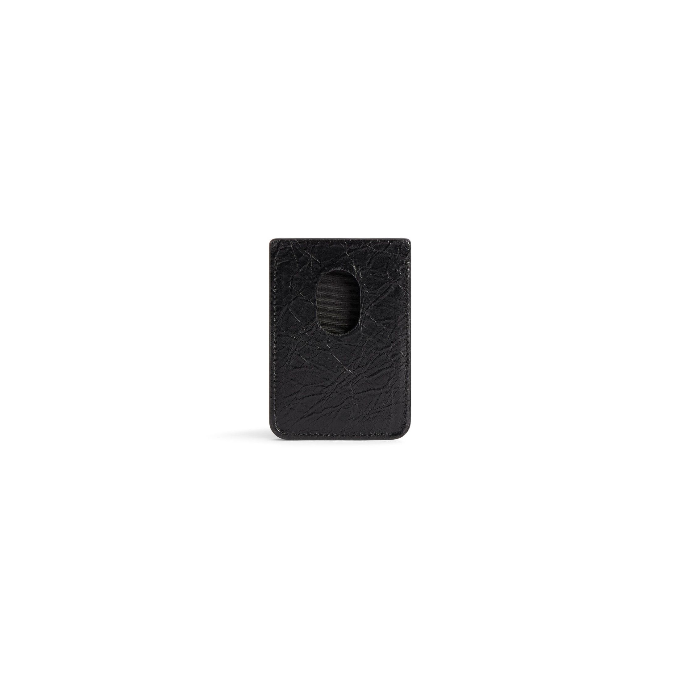 Balenciaga CASH MAGNET CARD HOLDER DIY METAL IN BLACK/WHITE Size ONE SIZE - 2 Thumbnail