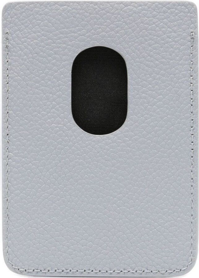 Balenciaga CASH MAGNET CARD HOLDER LOGO GREY Size ONE SIZE - 2 Thumbnail