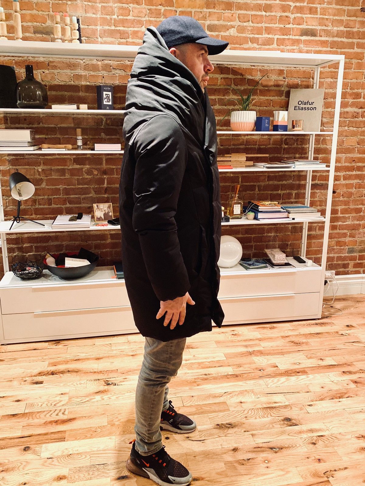 Rick Owens Black Padded Wotan Coat (winter coat) Size US M / EU 48-50 / 2 - 6 Thumbnail