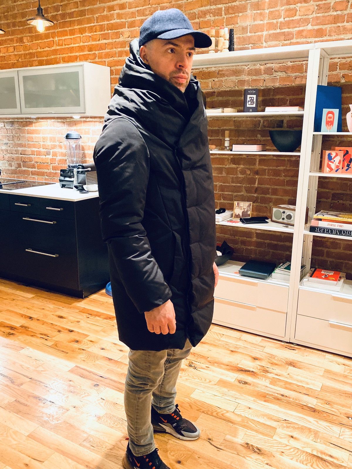 Rick Owens Black Padded Wotan Coat (winter coat) Size US M / EU 48-50 / 2 - 5 Thumbnail
