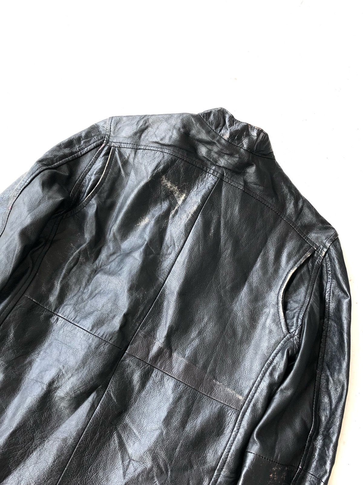 Leather Black Leather Biker Jacket Size US XS / EU 42 / 0 - 8 Thumbnail