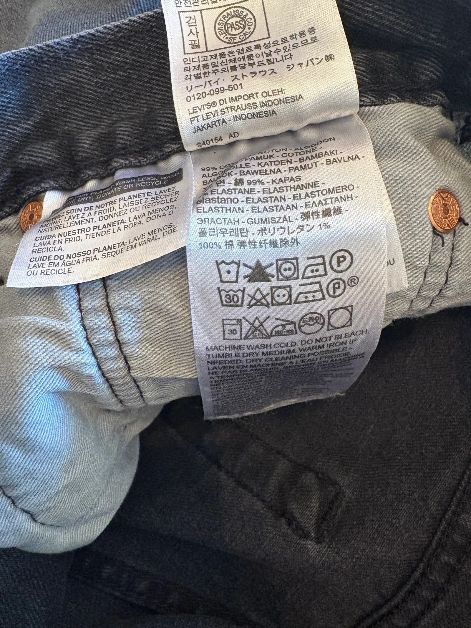 Levi's Levi's 501 ’93 Shorts Size 31" - 3 Thumbnail