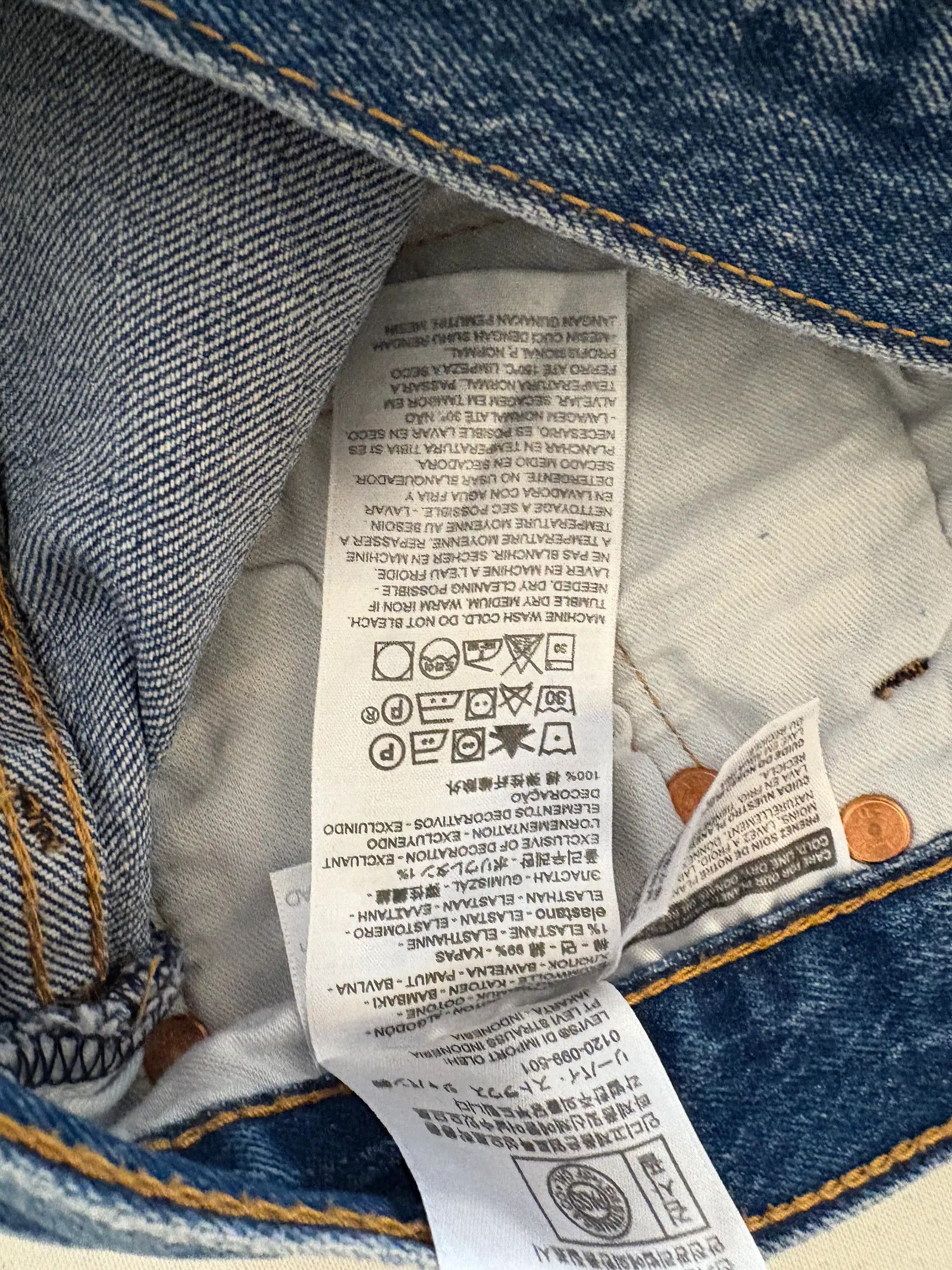 Levi's Levi's 501 ’93 Jeans Size 31" - 3 Thumbnail