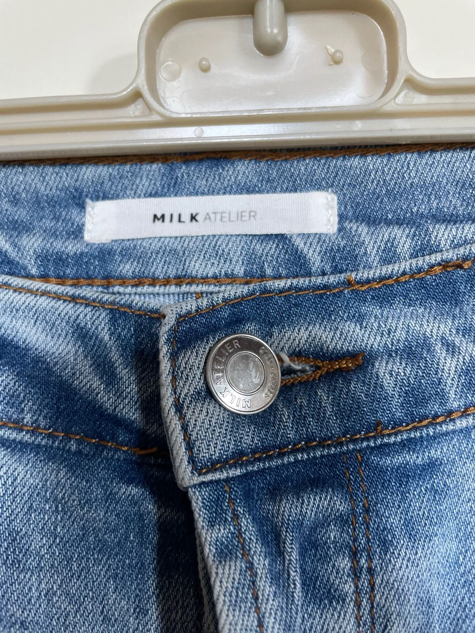 MILK Milk Atelier Milk boyfriend straight 120849MK Jeans Size 28" / US 6 / IT 42 - 2 Thumbnail