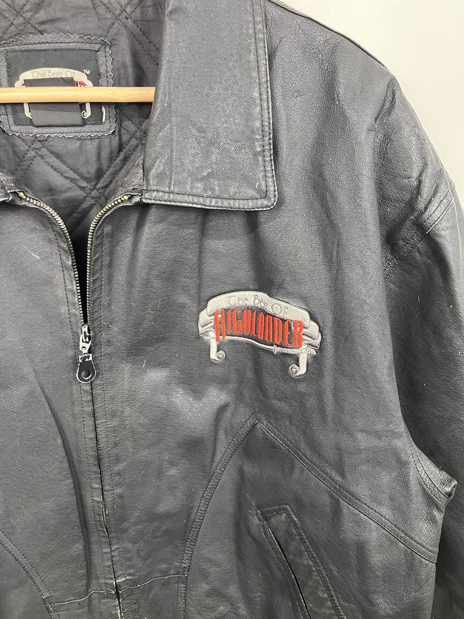 Vintage × Wilsons Leather Vintage 90s Highlander Movie Collin MacLeod Leather Jacket Size XL Size US XL / EU 56 / 4 - 4 Thumbnail
