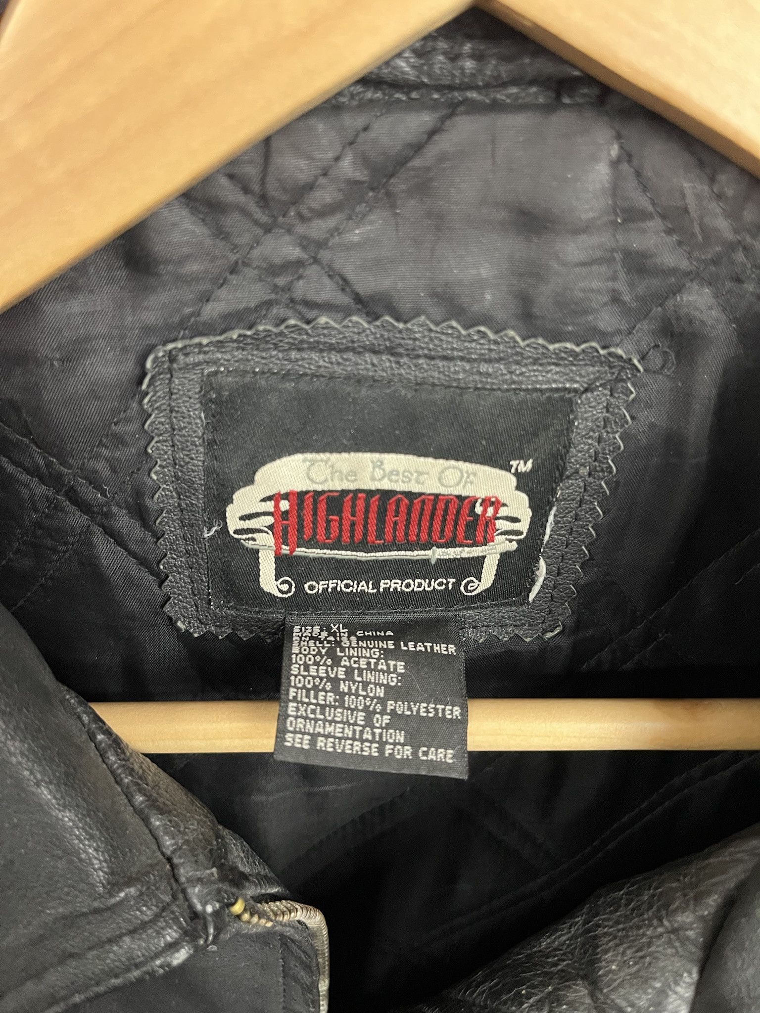 Vintage × Wilsons Leather Vintage 90s Highlander Movie Collin MacLeod Leather Jacket Size XL Size US XL / EU 56 / 4 - 3 Thumbnail