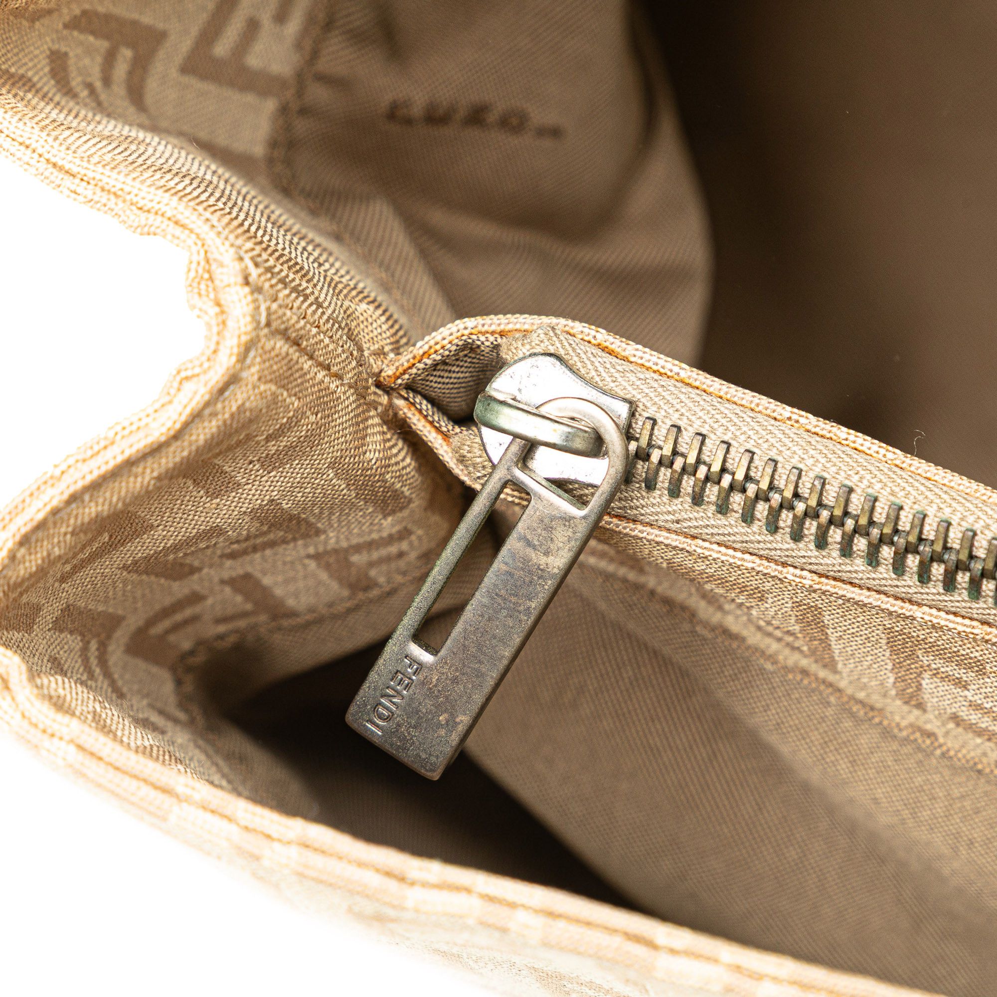 Fendi Fendi Zucchino Canvas Tote Size ONE SIZE - 8 Thumbnail