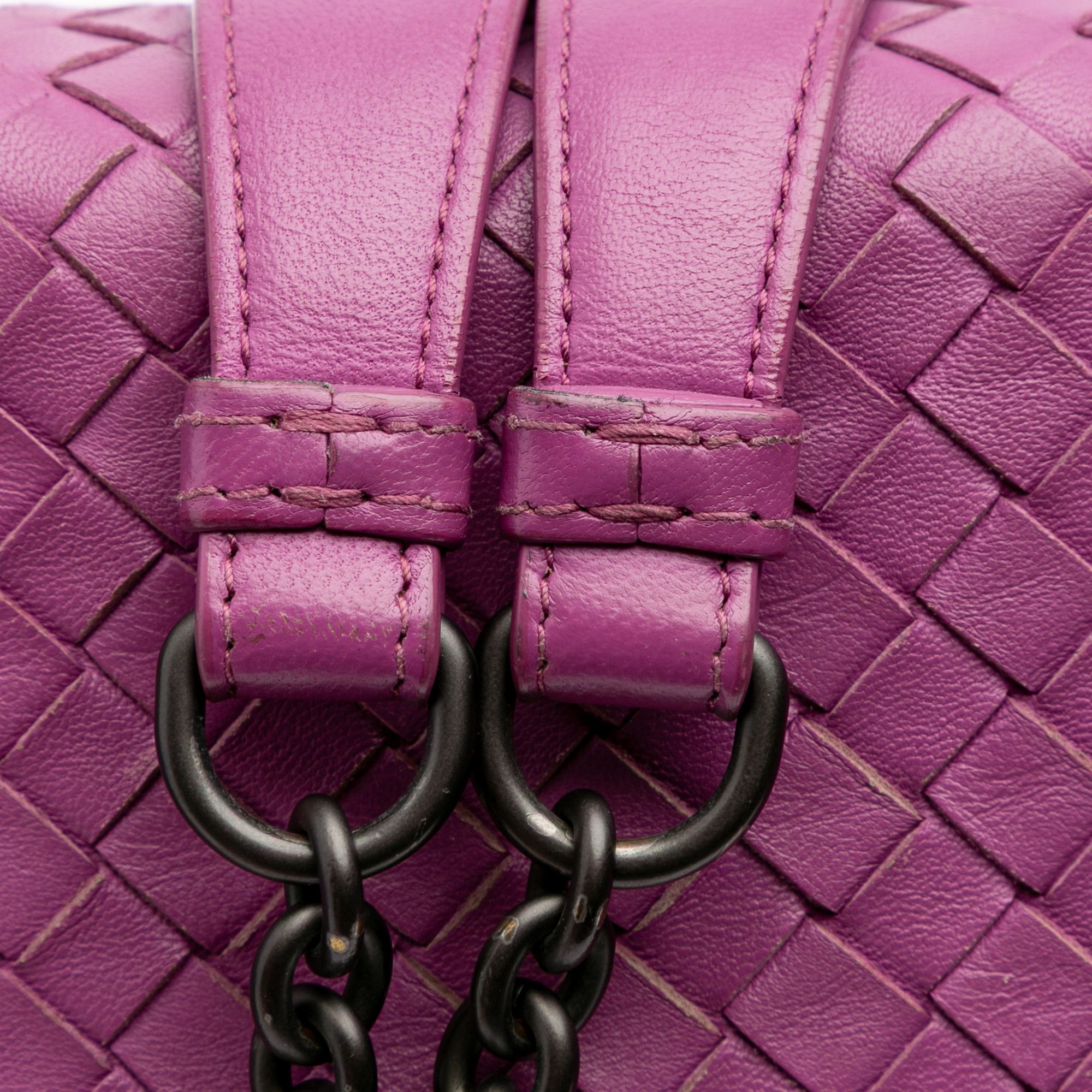 Bottega Veneta Small Nappa Intrecciato Olympia Shoulder Bag