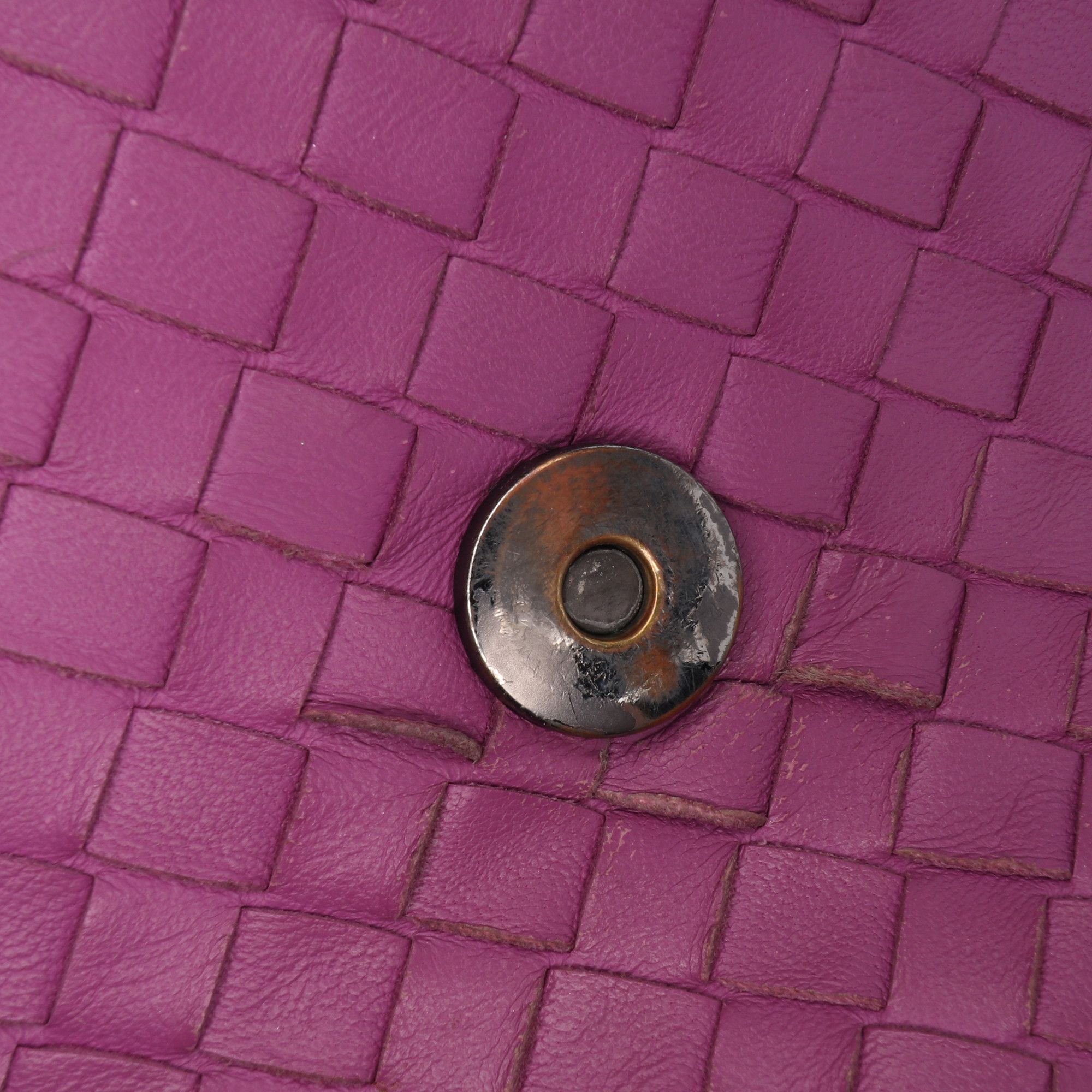 Bottega Veneta Small Nappa Intrecciato Olympia Shoulder Bag