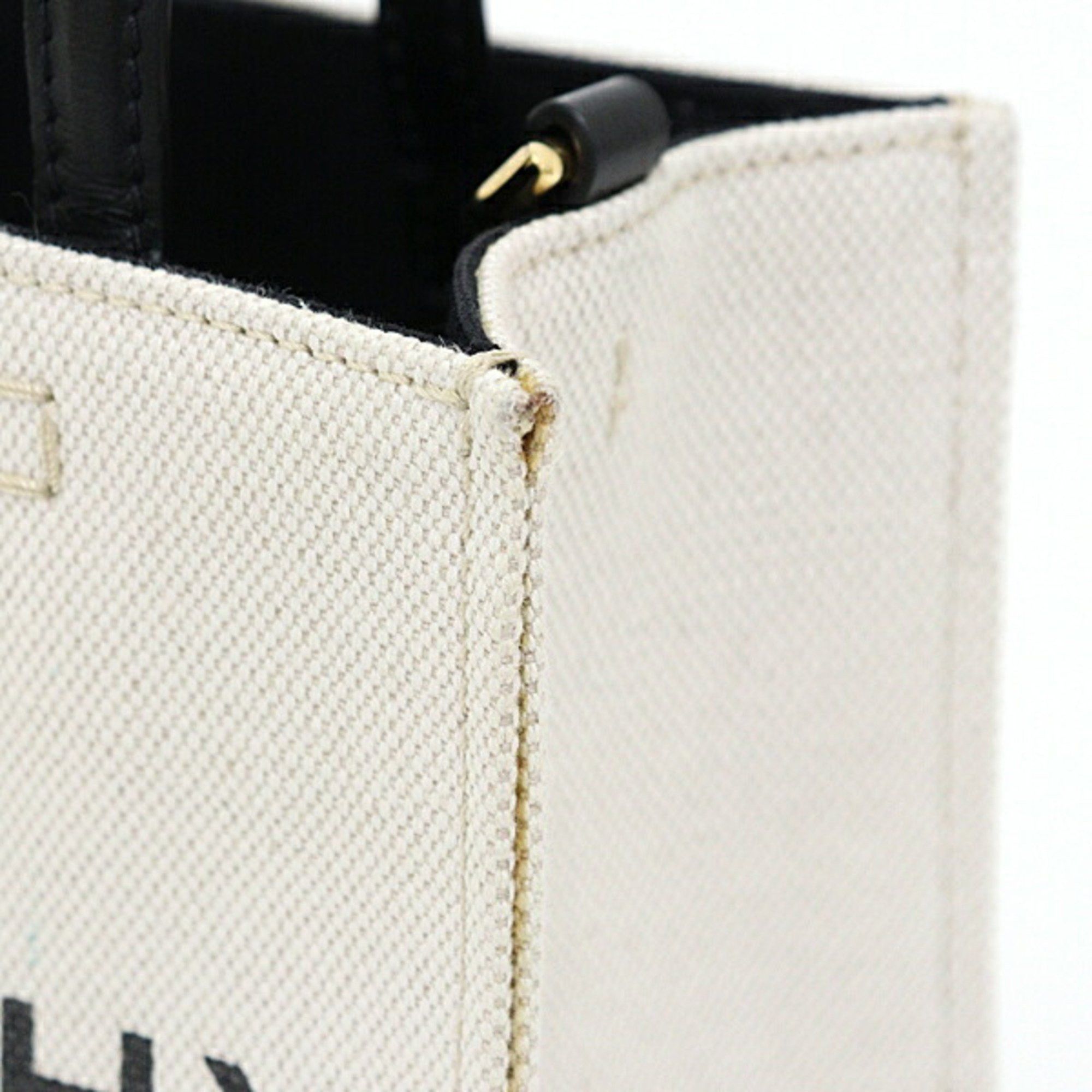 Givenchy GIVENCHY G Tote Mini Beige/Black Linen & Cotton/Calf Shoulder 3WAY Unused Size ONE SIZE - 6 Thumbnail