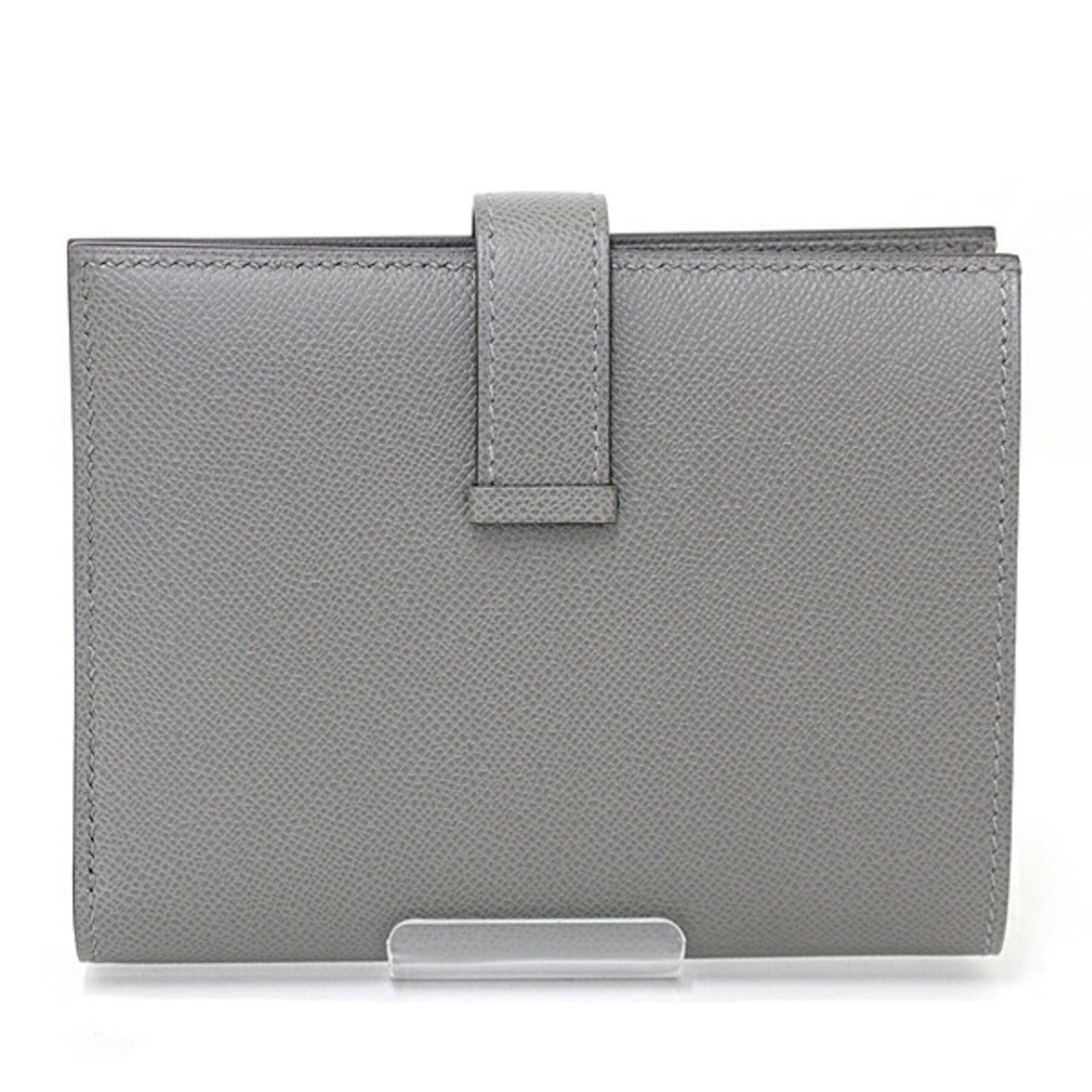 Hermes Hermes Bearn Compact Bi-fold Wallet Veau Madame W Stamp (Made in 2024) Grimayer Unused Size ONE SIZE - 3 Thumbnail