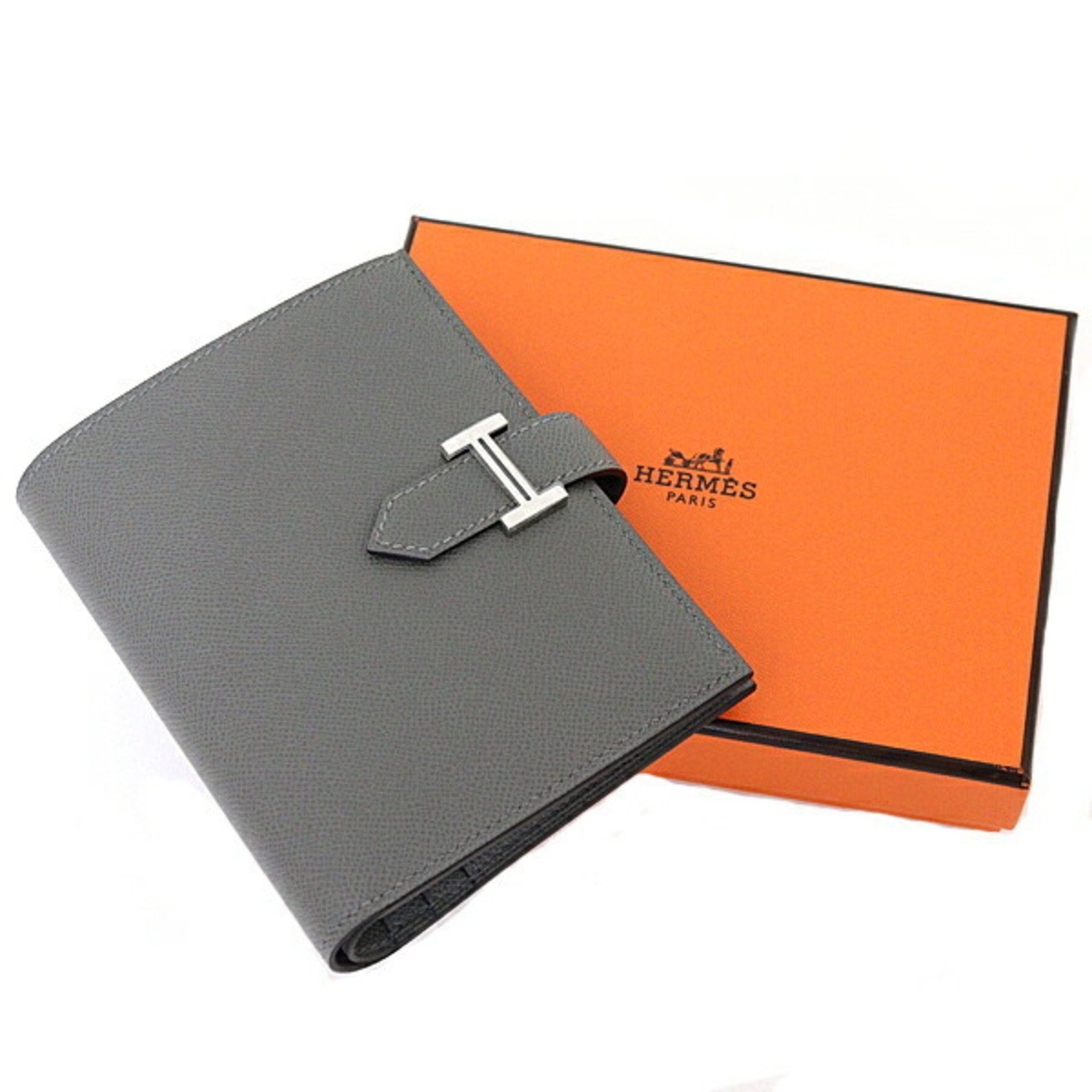 Hermes Hermes Bearn Compact Bi-fold Wallet Veau Madame W Stamp (Made in 2024) Grimayer Unused Size ONE SIZE - 2 Thumbnail