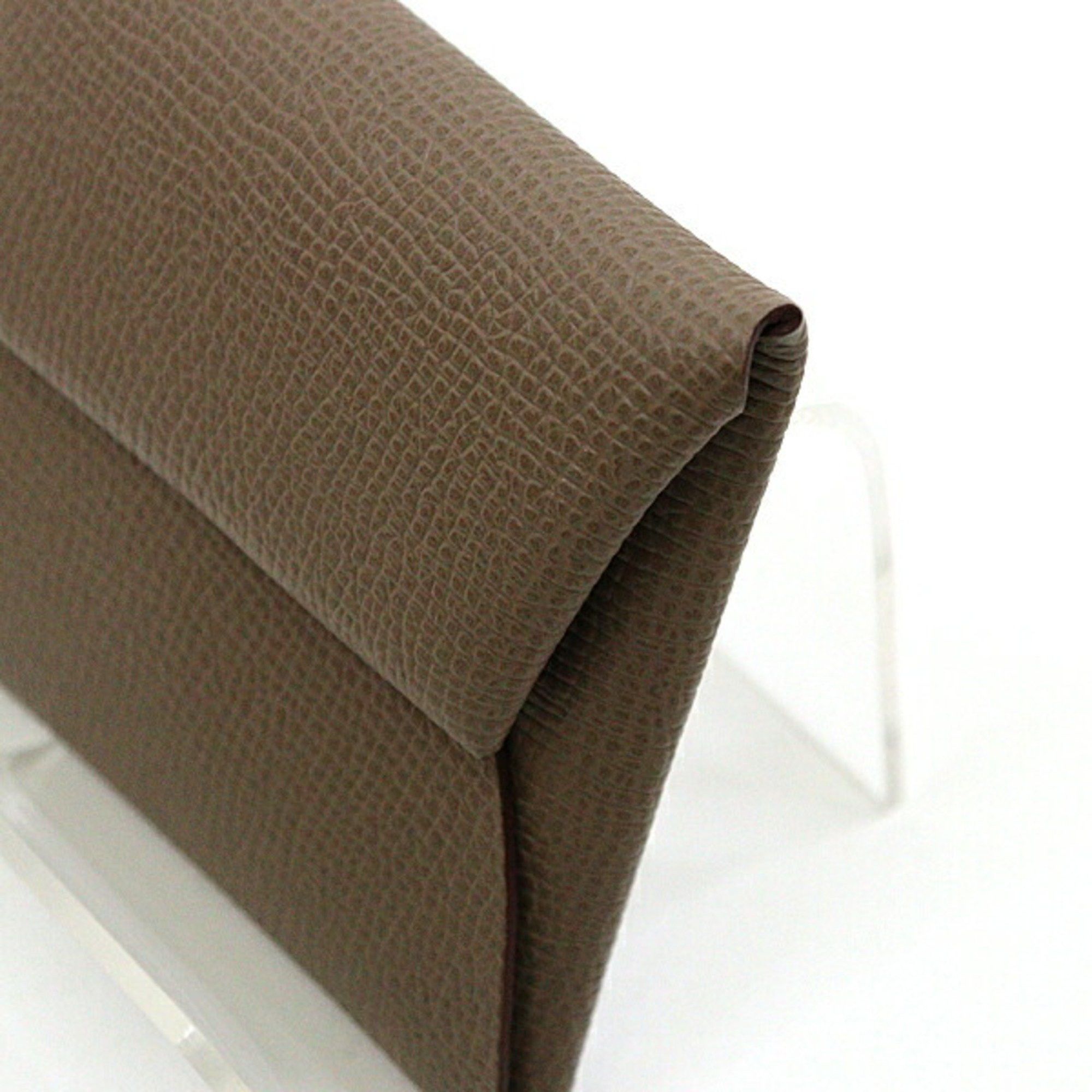Hermes Hermes Coin Case Bastia Epsom Etoupe W Engraved Purse Wallet Unused Size ONE SIZE - 4 Thumbnail