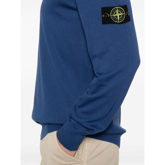 Stone Island STONE ISLAND Men Sweatshirts 155100053 S00B2 V0028 BLUE Size US L / EU 52-54 / 3 - 4 Thumbnail