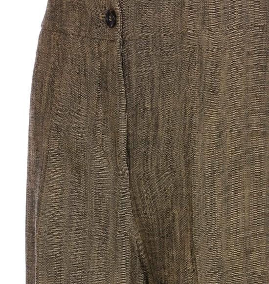 Pinko PINKO Women Straight Pants 104655 A2EJL63 Brown Size 30" / US 8 / IT 44 - 3 Thumbnail