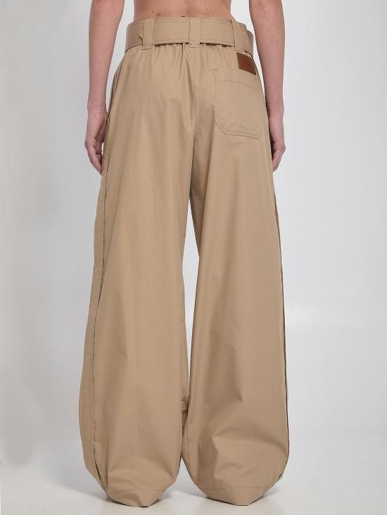 Moncler MONCLER Women Straight Pants 2A00012 BEIGE Size 27" / US 4 / IT 40 - 4 Thumbnail