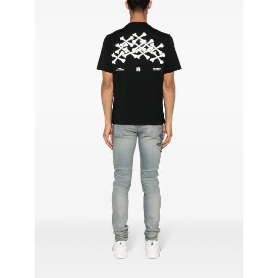 Amiri AMIRI Men T-Shirts AMJYTE1075 BLACK Size US XXL / EU 58 / 5 - 3 Thumbnail