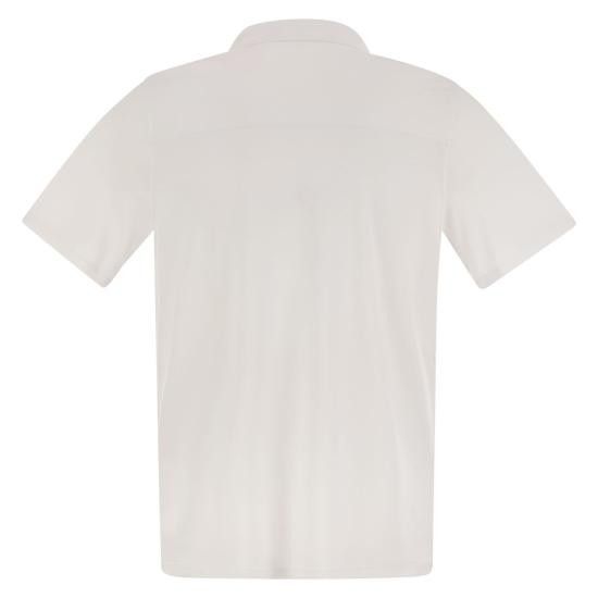 MAJESTIC FILATURES MAJESTIC FILATURES Men Polo Shirts S25M296 WHITE Size US XL / EU 56 / 4 - 2 Thumbnail