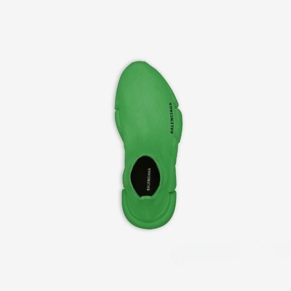 Balenciaga speed 2.0 sneaker green Size US 8 / IT 38 - 4 Thumbnail