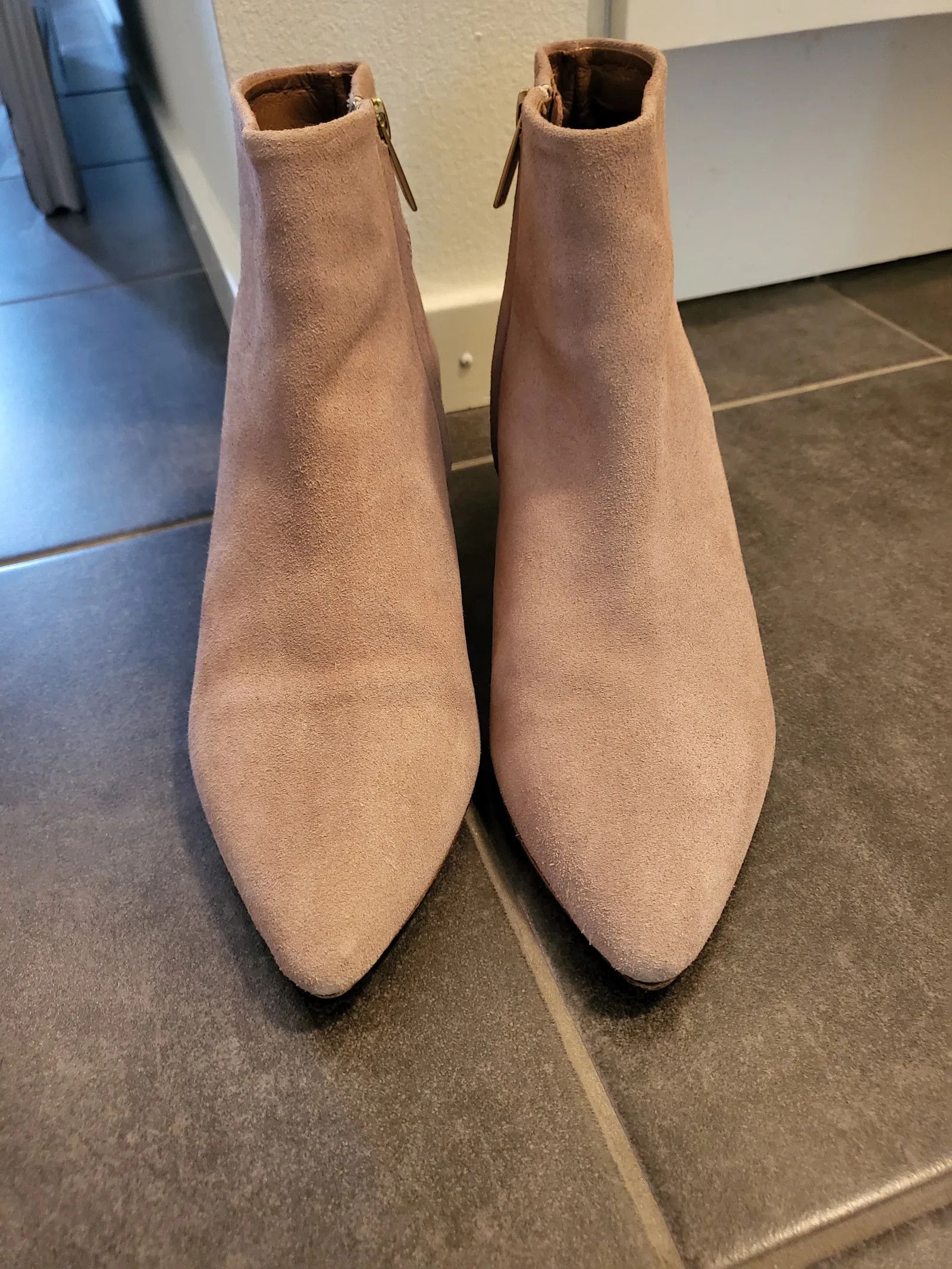 ATP Atelier ATP Atelier Suede Ankle Boots Size US 11 / IT 41 - 4 Thumbnail