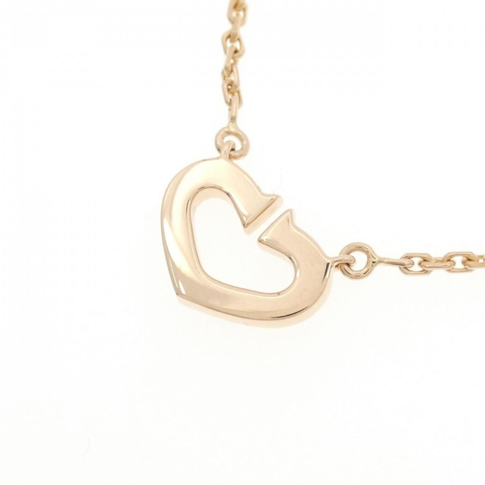 Cartier Cartier C heart necklace Size ONE SIZE - 4 Thumbnail