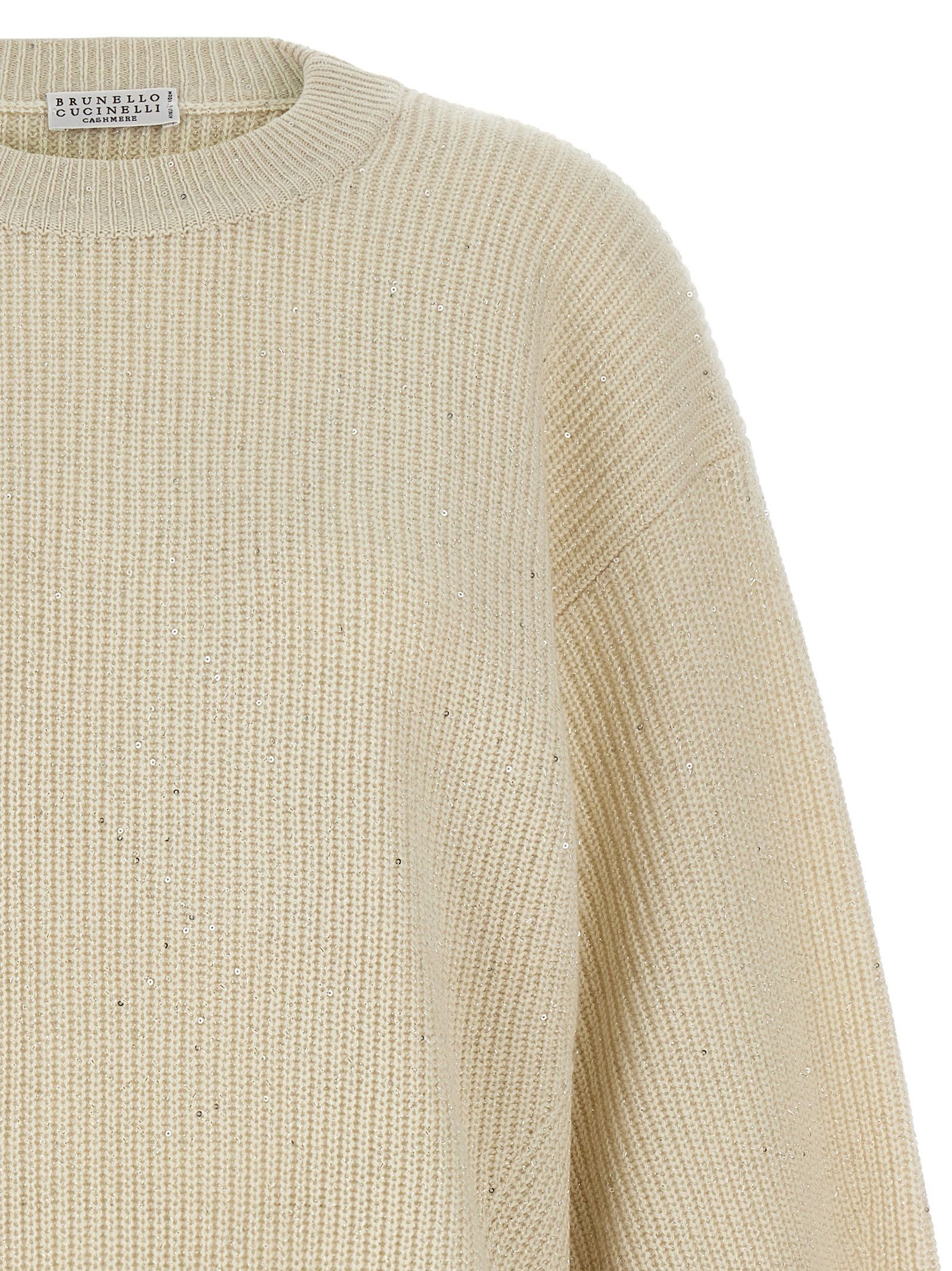 Brunello Cucinelli Sequin Sweater Size L / US 10 / IT 46 - 3 Thumbnail