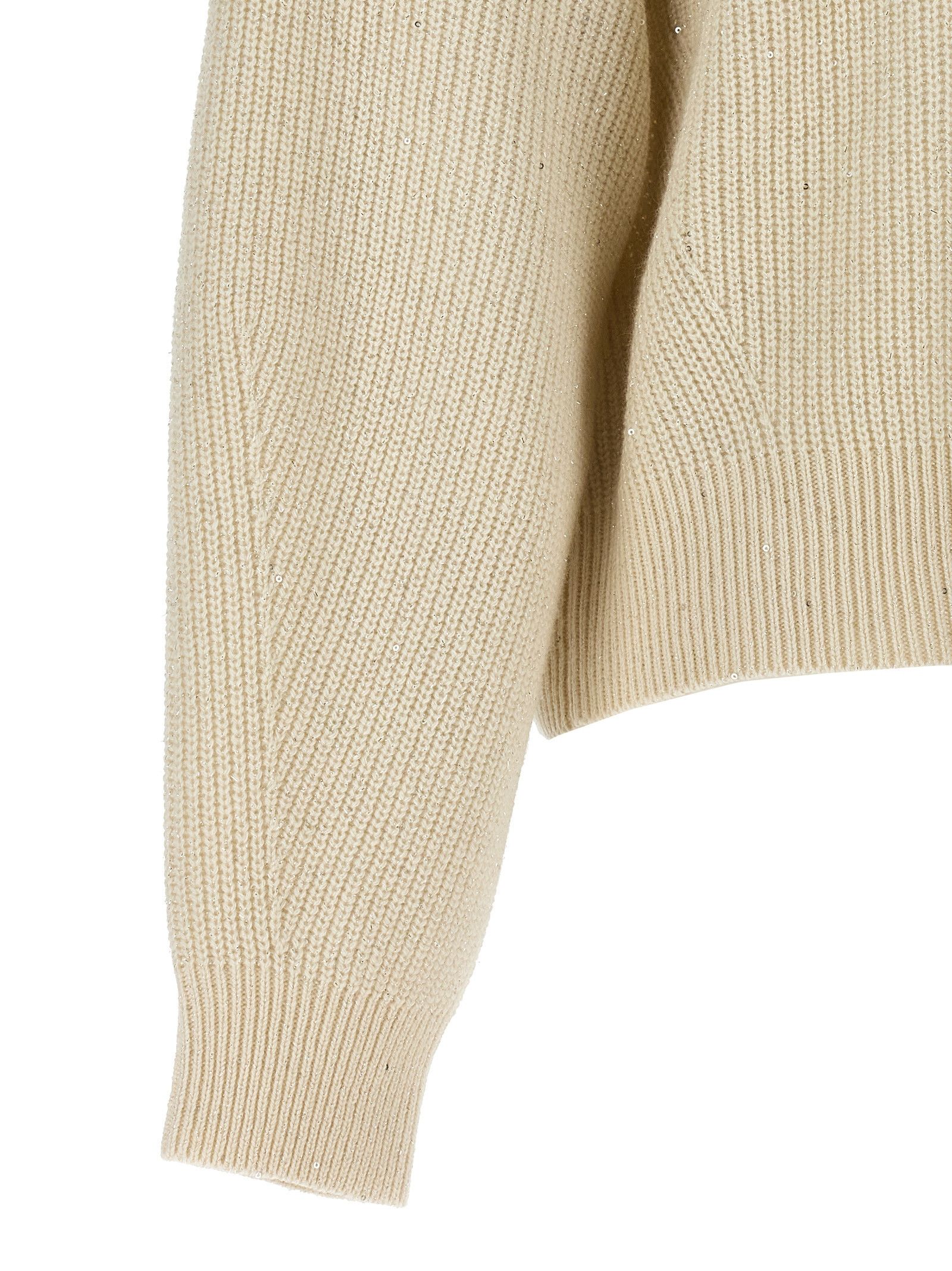 Brunello Cucinelli Sequin Sweater Size L / US 10 / IT 46 - 4 Thumbnail