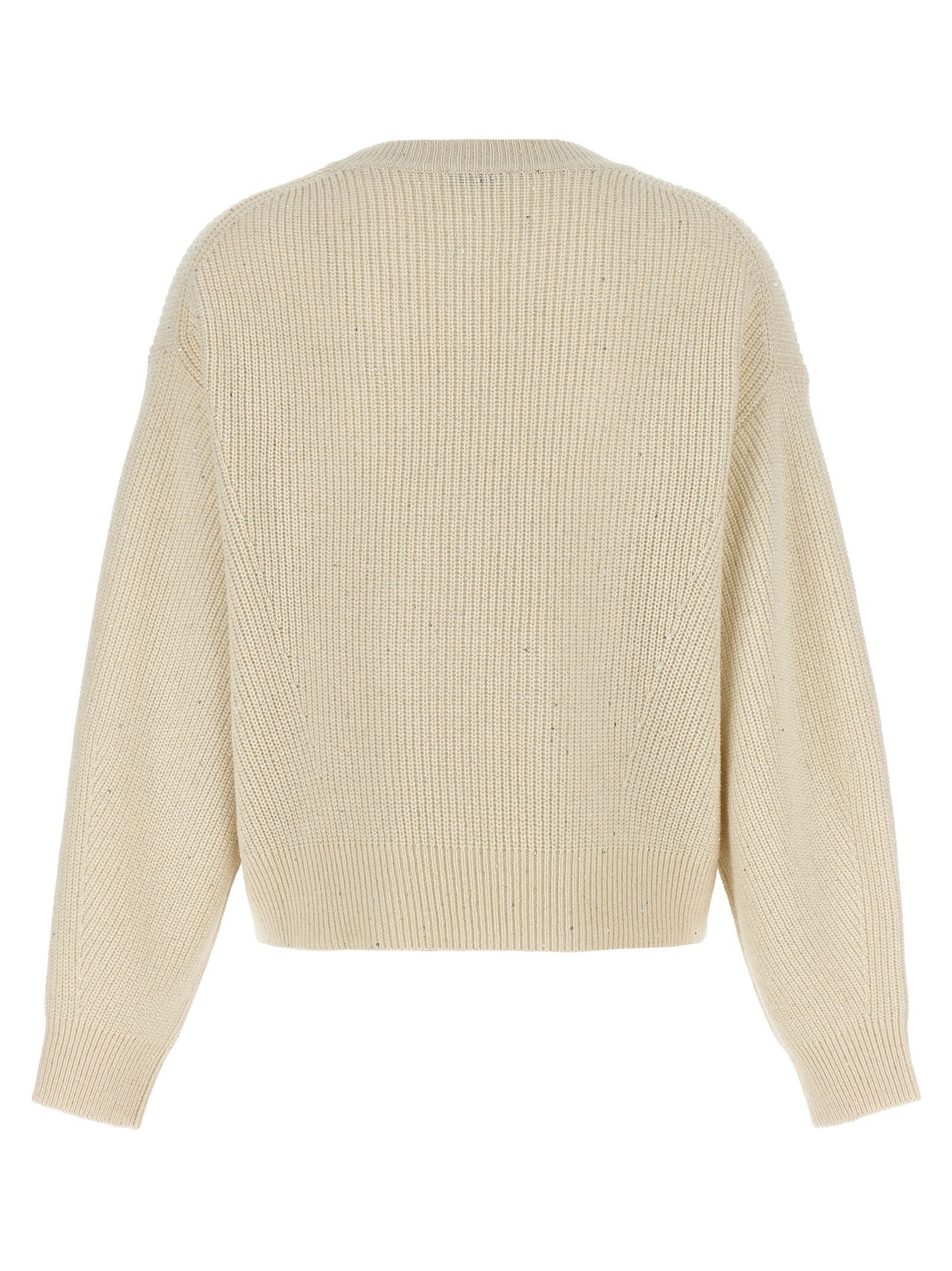 Brunello Cucinelli Sequin Sweater Size L / US 10 / IT 46 - 2 Thumbnail