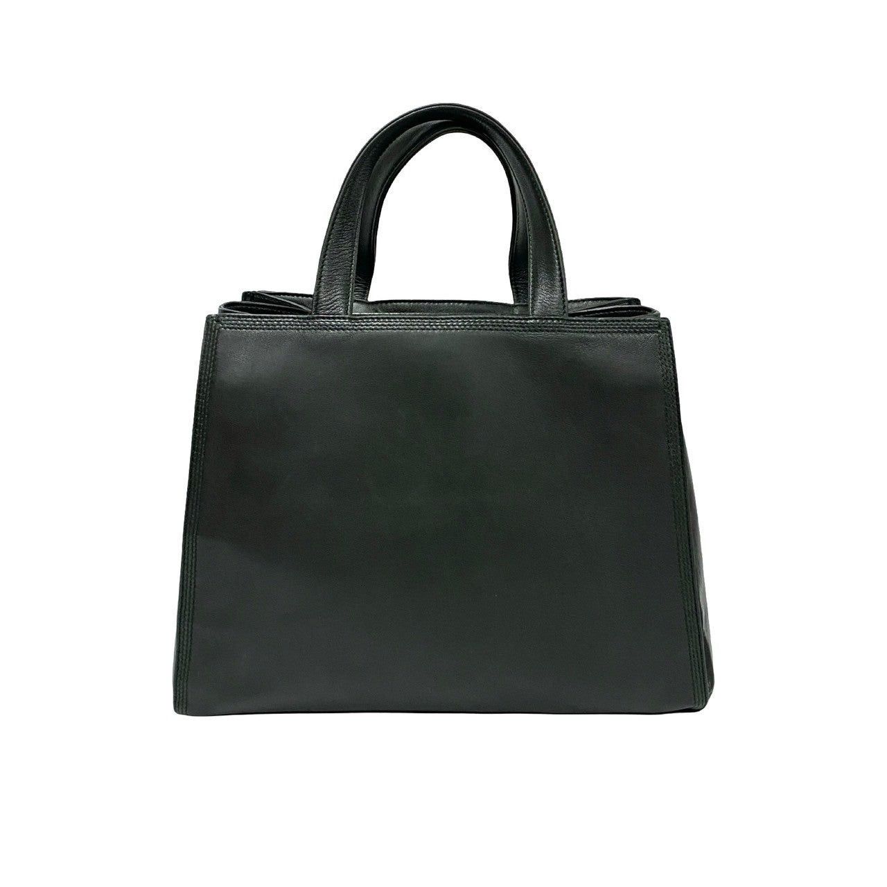 Loewe Loewe Shoulder Bag Green Leather Size ONE SIZE - 4 Thumbnail
