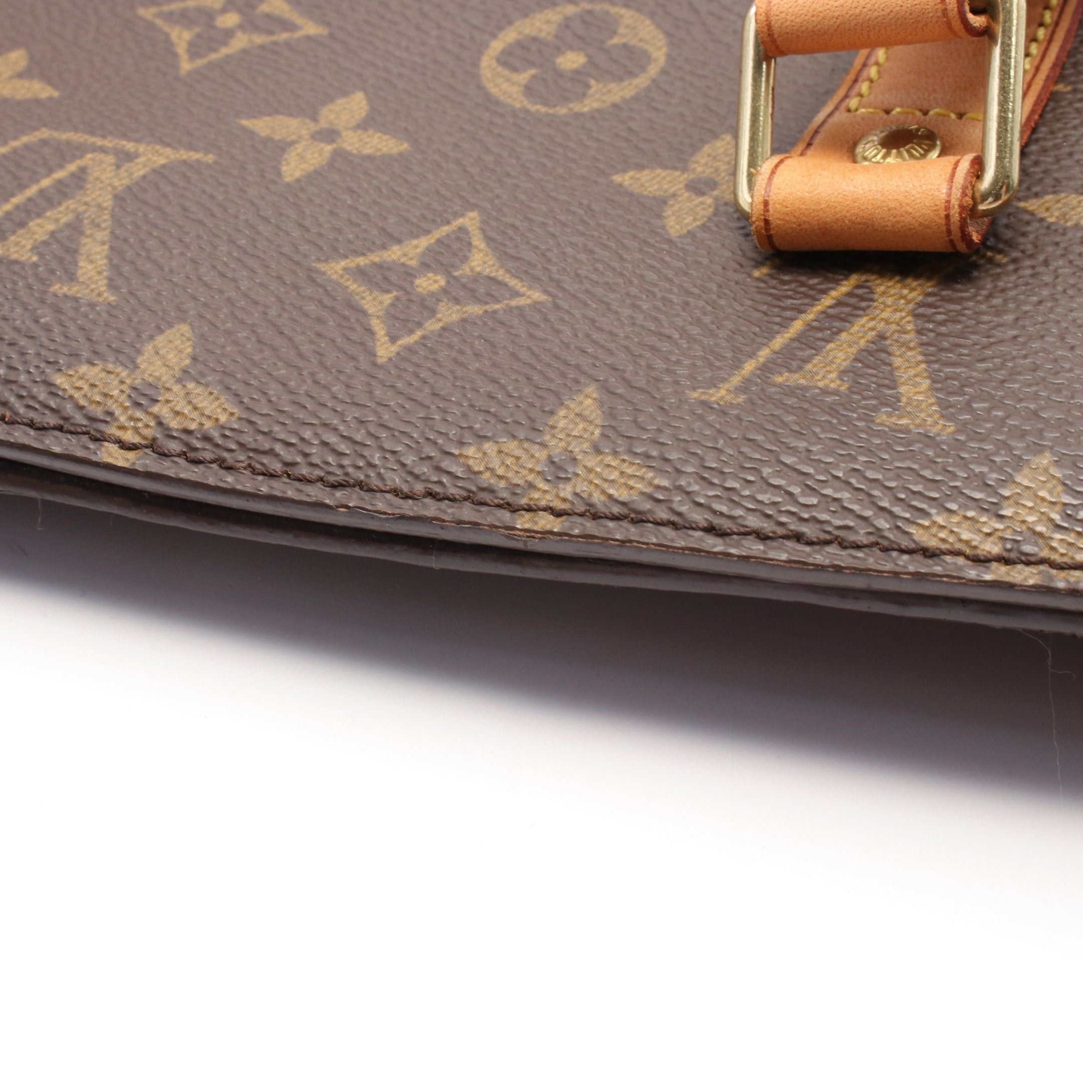 Louis Vuitton Louis Vuitton Babylon Monogram Shoulder Bag Leather Brown Size ONE SIZE - 10 Thumbnail