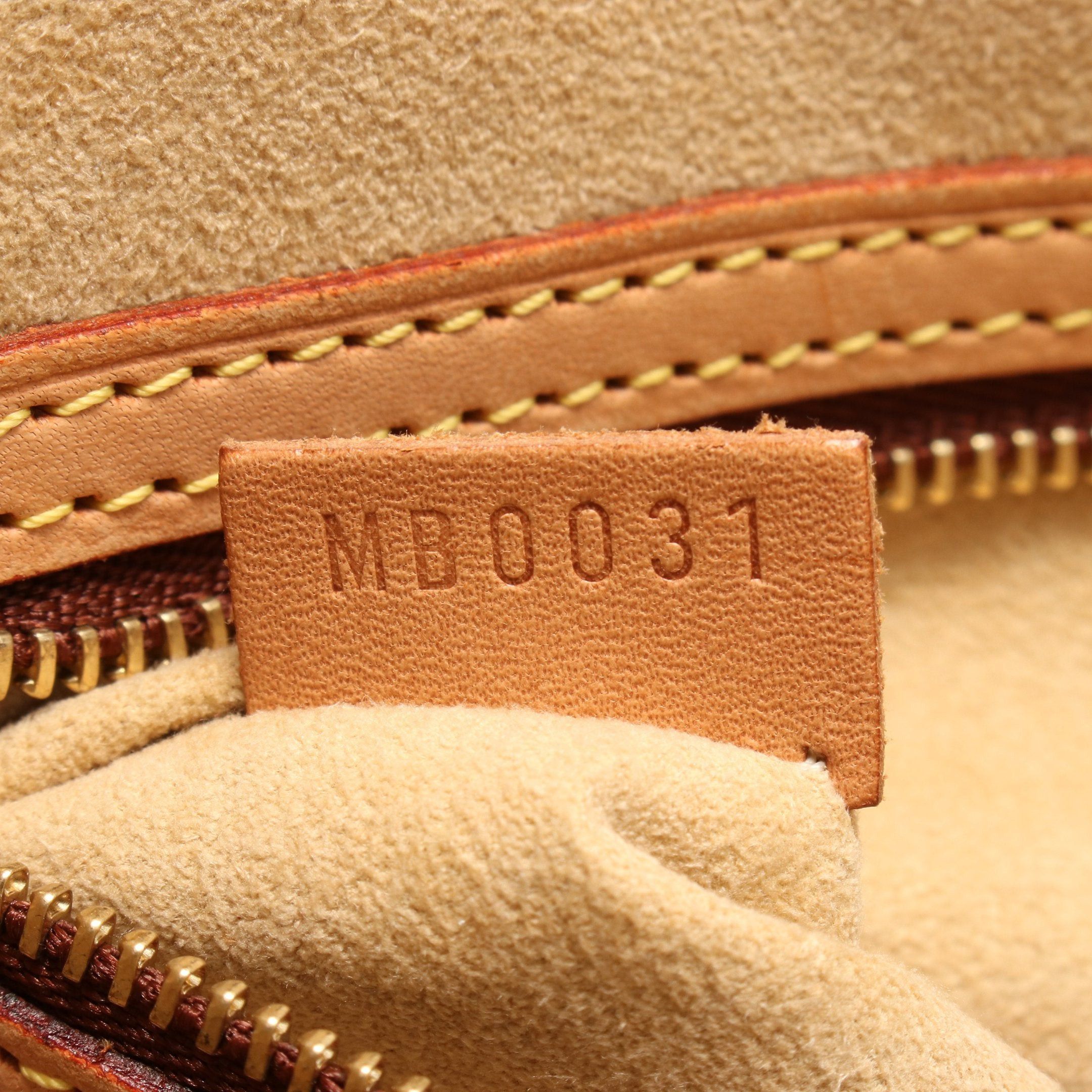 Louis Vuitton Louis Vuitton Babylon Monogram Shoulder Bag Leather Brown Size ONE SIZE - 5 Thumbnail