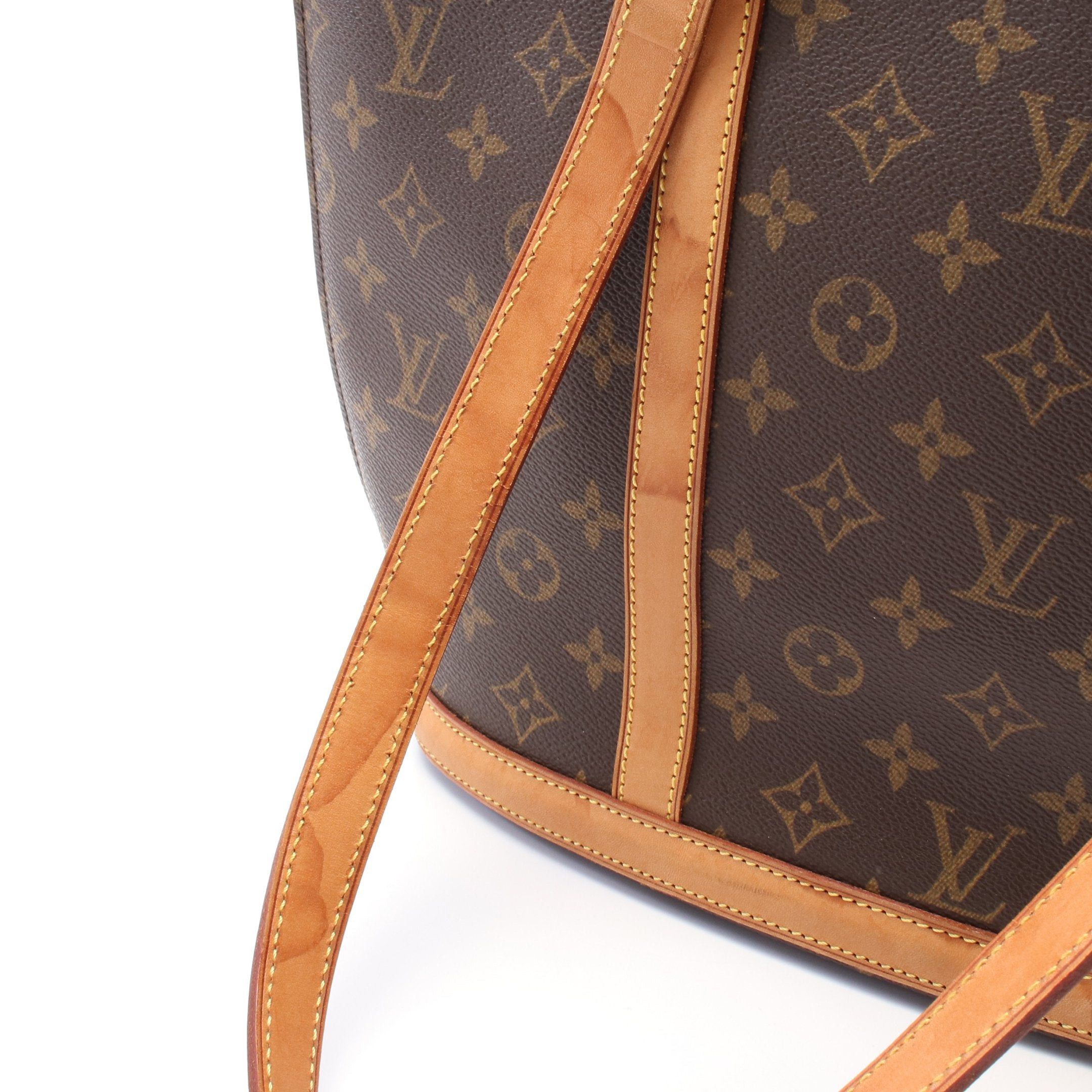 Louis Vuitton Louis Vuitton Babylon Monogram Shoulder Bag Leather Brown Size ONE SIZE - 6 Thumbnail