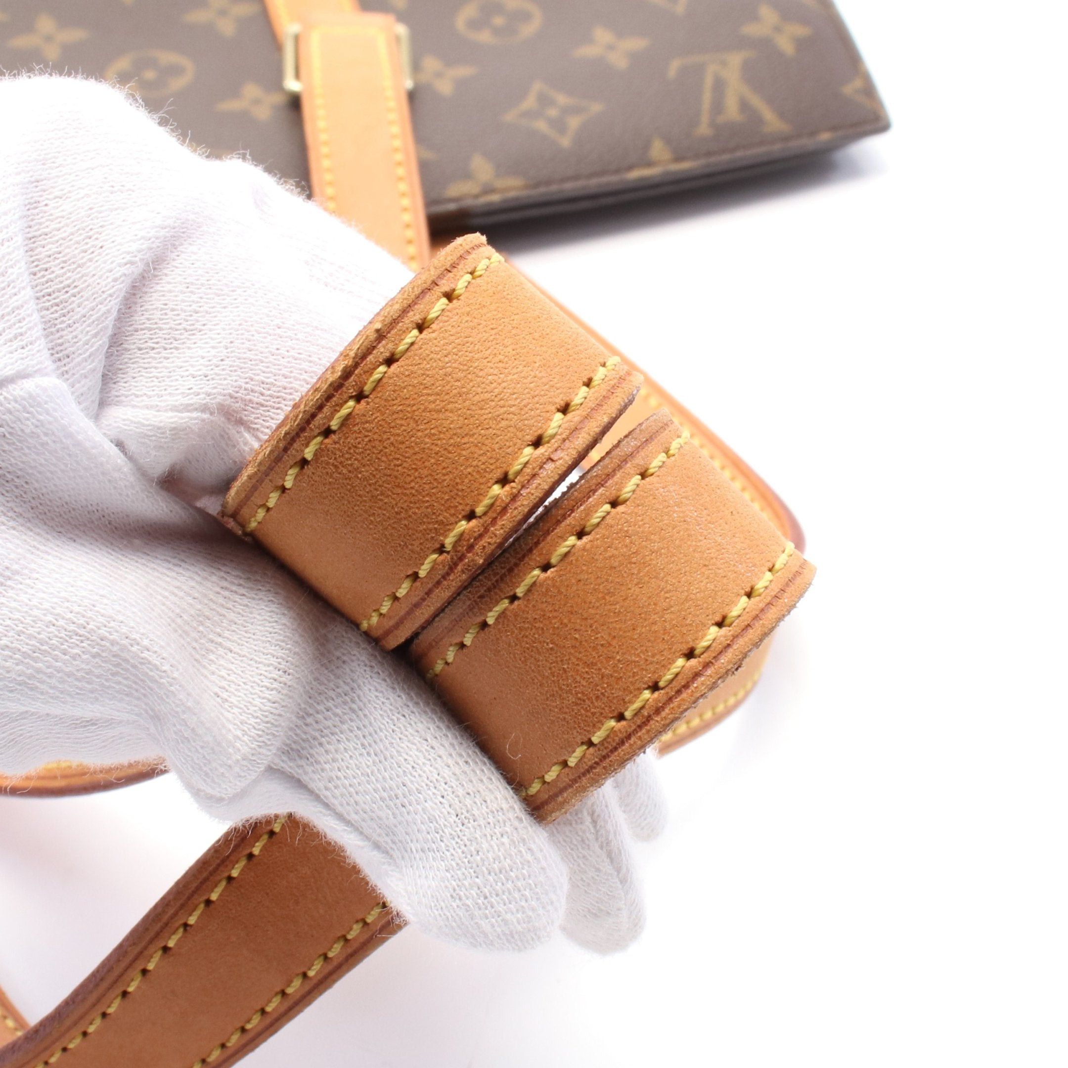 Louis Vuitton Louis Vuitton Babylon Monogram Shoulder Bag Leather Brown Size ONE SIZE - 8 Thumbnail