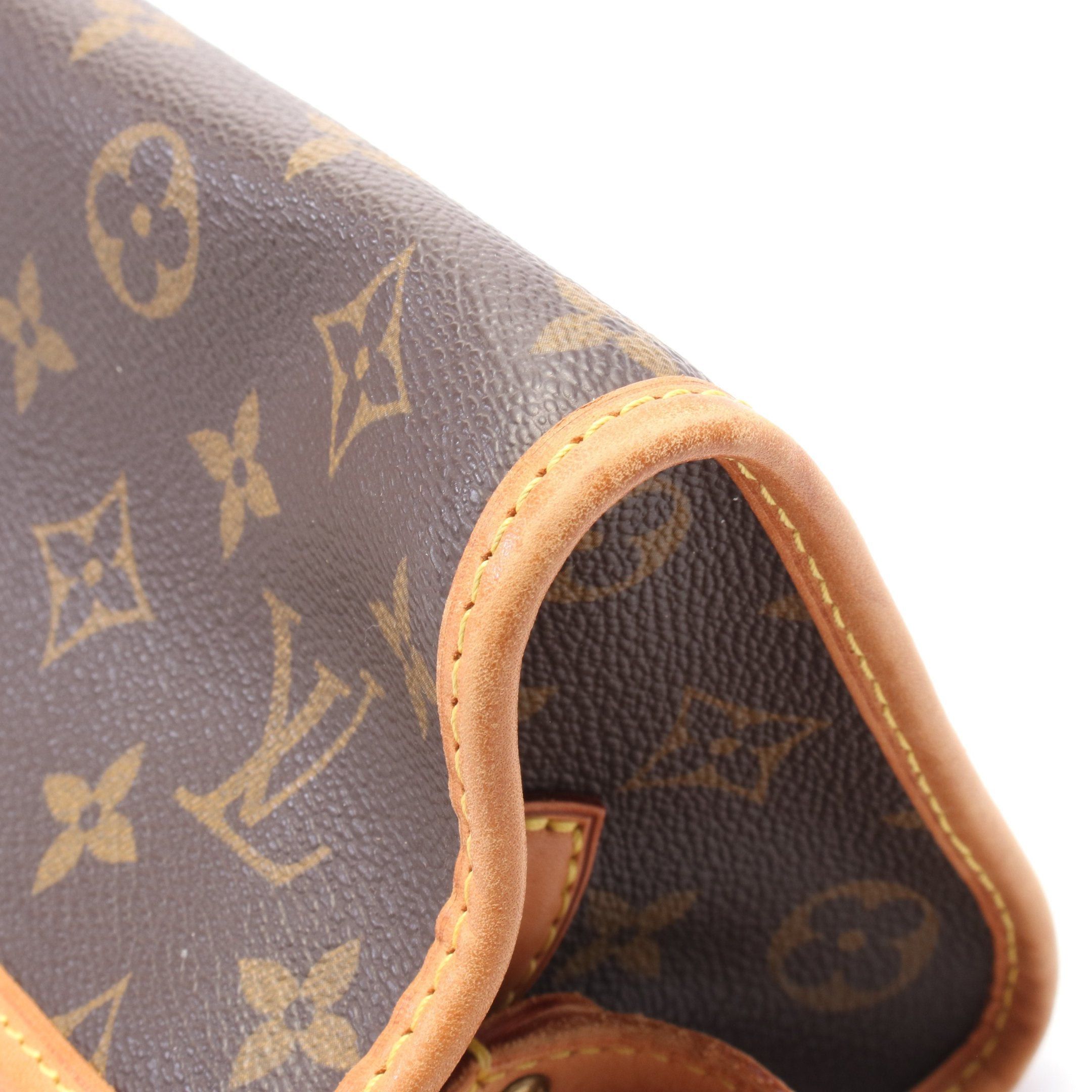 Louis Vuitton Louis Vuitton Popincourt Ron Monogram Shoulder Bag Leather Brown Size ONE SIZE - 7 Thumbnail
