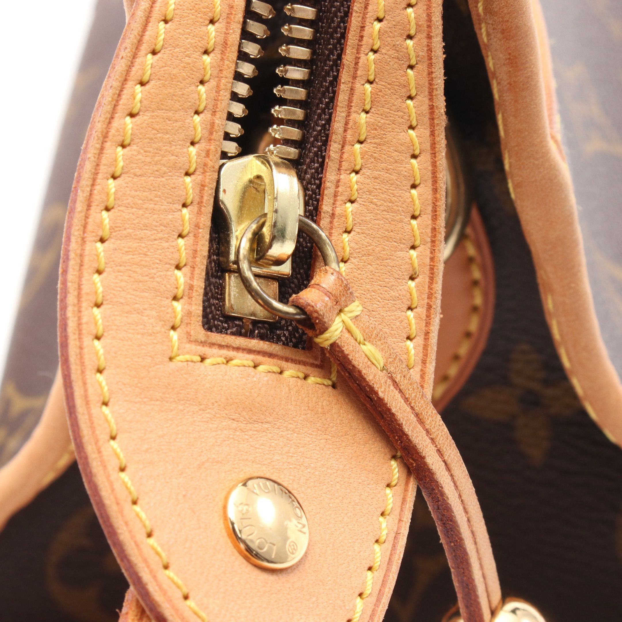 Louis Vuitton Louis Vuitton Popincourt Ron Monogram Shoulder Bag Leather Brown Size ONE SIZE - 6 Thumbnail