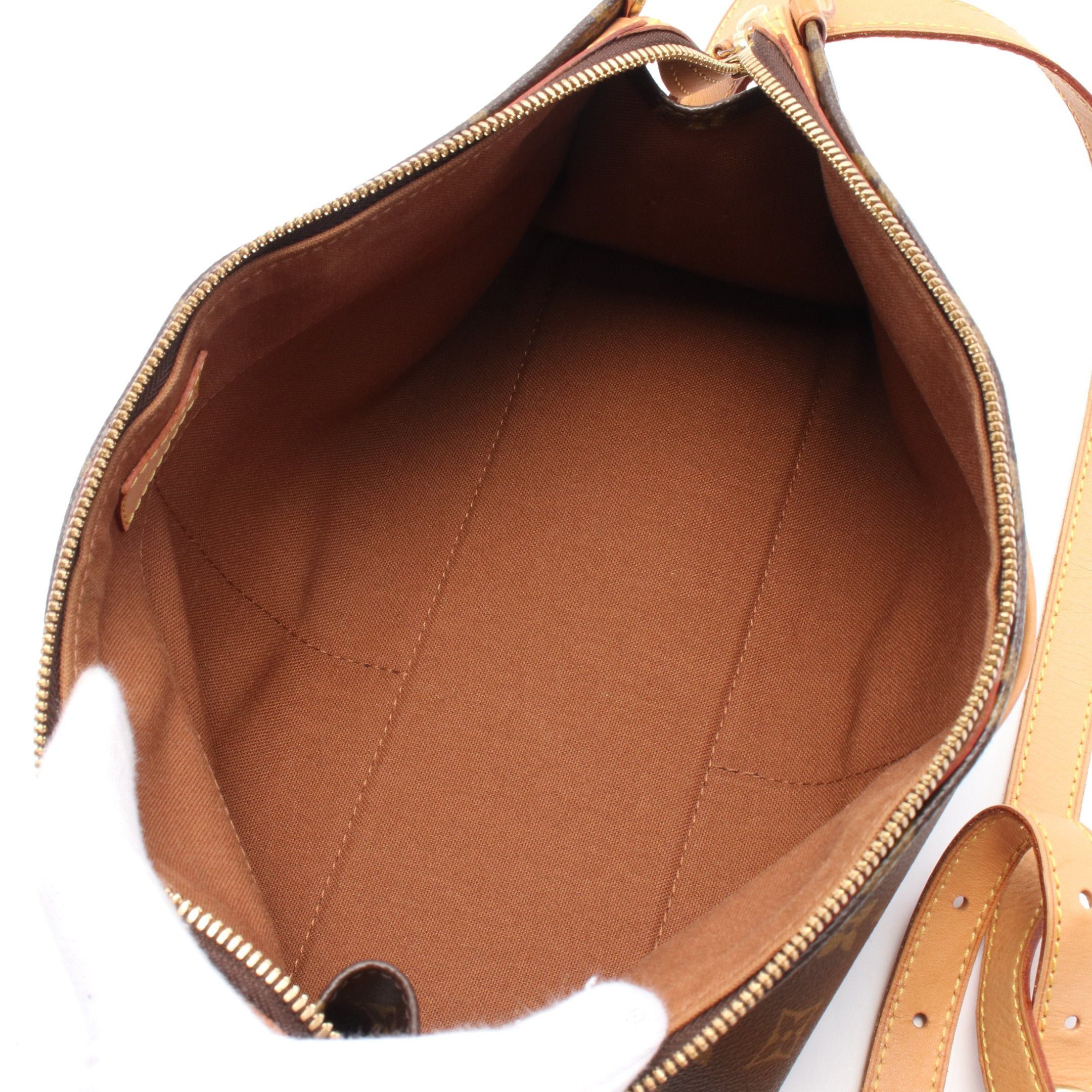 Louis Vuitton Louis Vuitton Popincourt Ron Monogram Shoulder Bag Leather Brown Size ONE SIZE - 3 Thumbnail