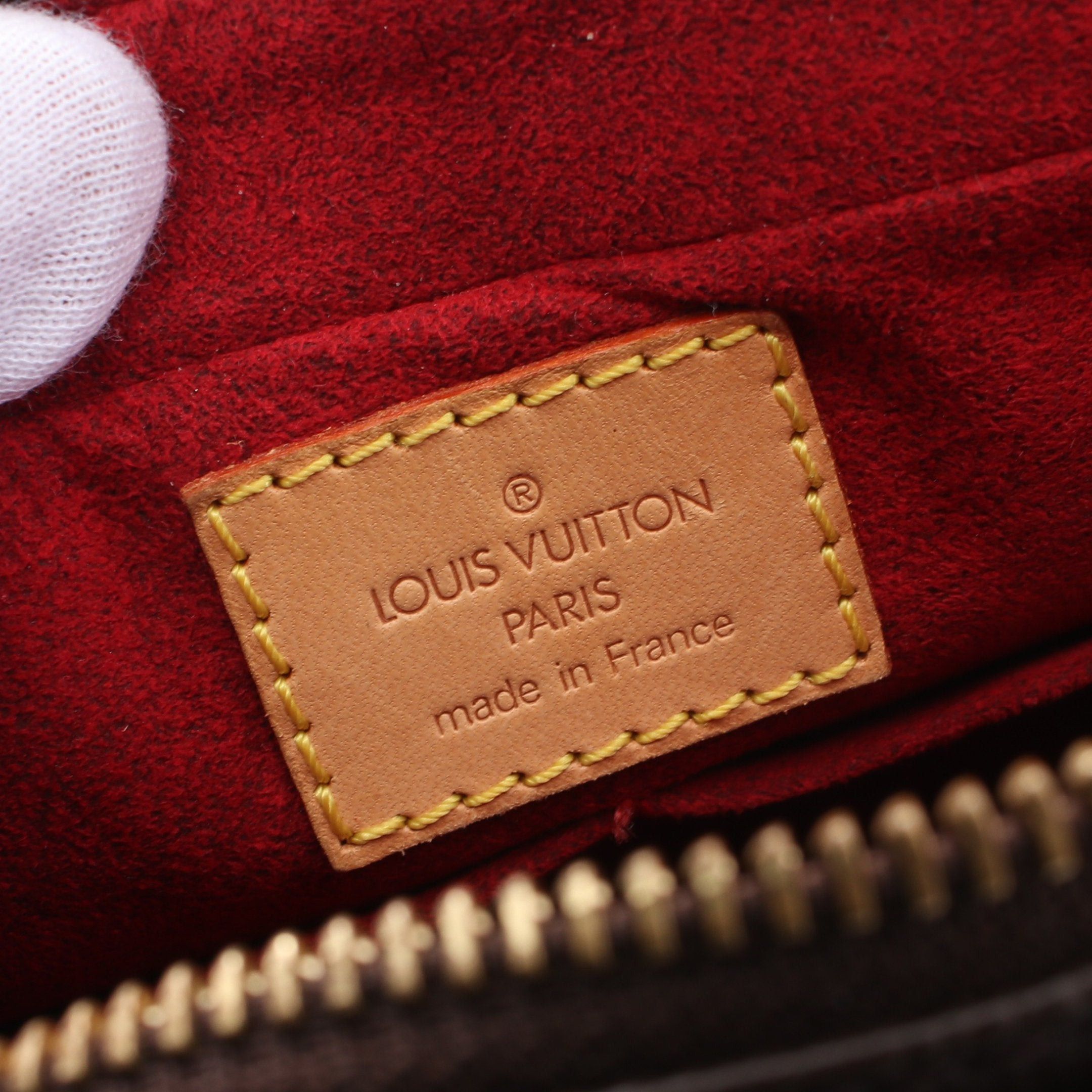 Louis Vuitton Louis Vuitton Vivacite Mm Monogram Shoulder Bag Leather Brown Size ONE SIZE - 4 Thumbnail
