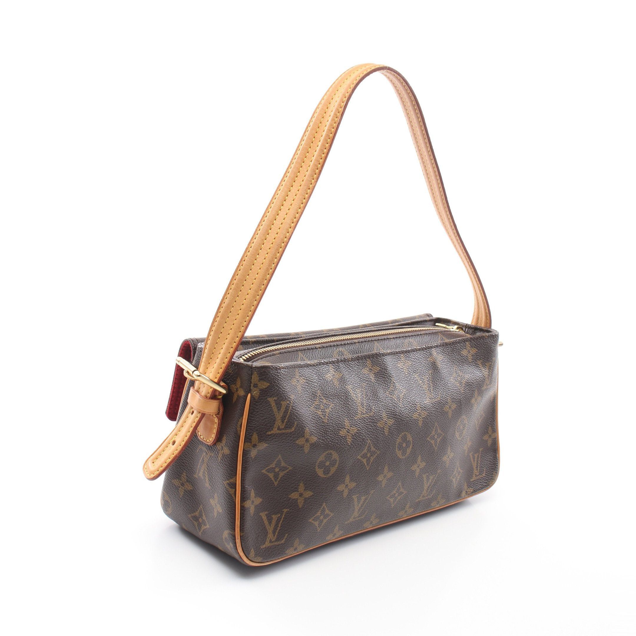 Louis Vuitton Louis Vuitton Vivacite Mm Monogram Shoulder Bag Leather Brown Size ONE SIZE - 2 Thumbnail