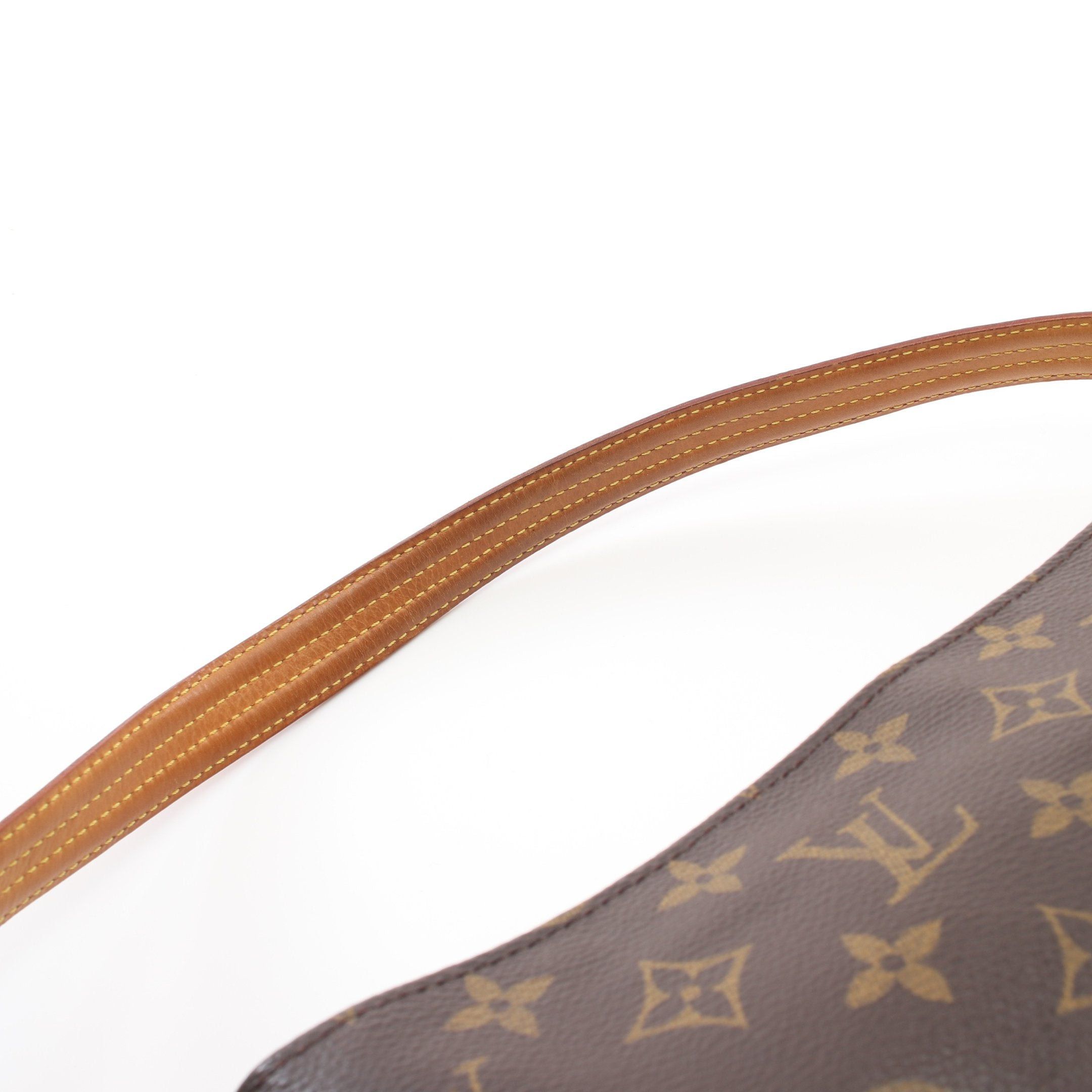 Louis Vuitton Louis Vuitton Vivacite Mm Monogram Shoulder Bag Leather Brown Size ONE SIZE - 7 Thumbnail