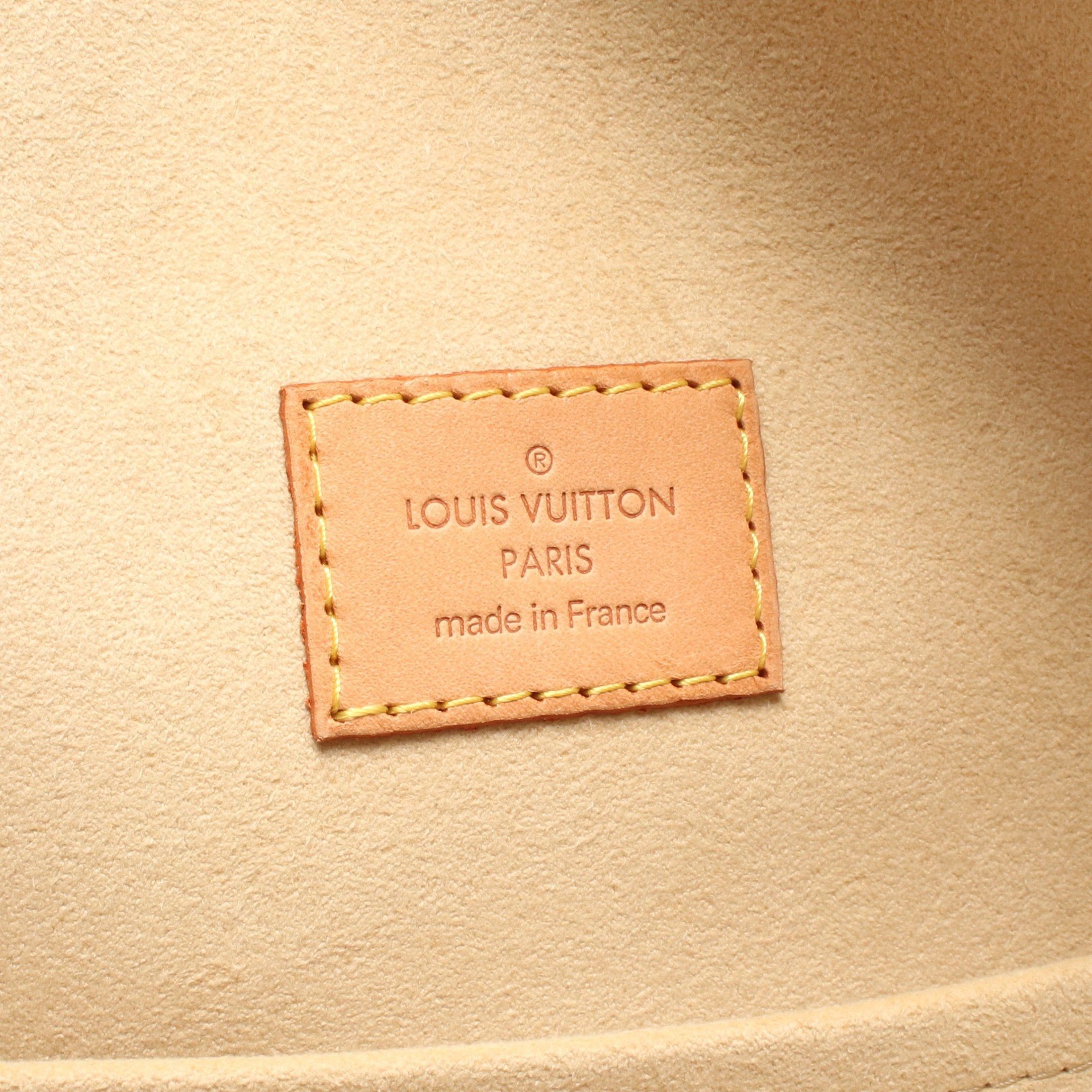Louis Vuitton Louis Vuitton Manhattan Gm Monogram Handbag Leather Brown Size ONE SIZE - 4 Thumbnail