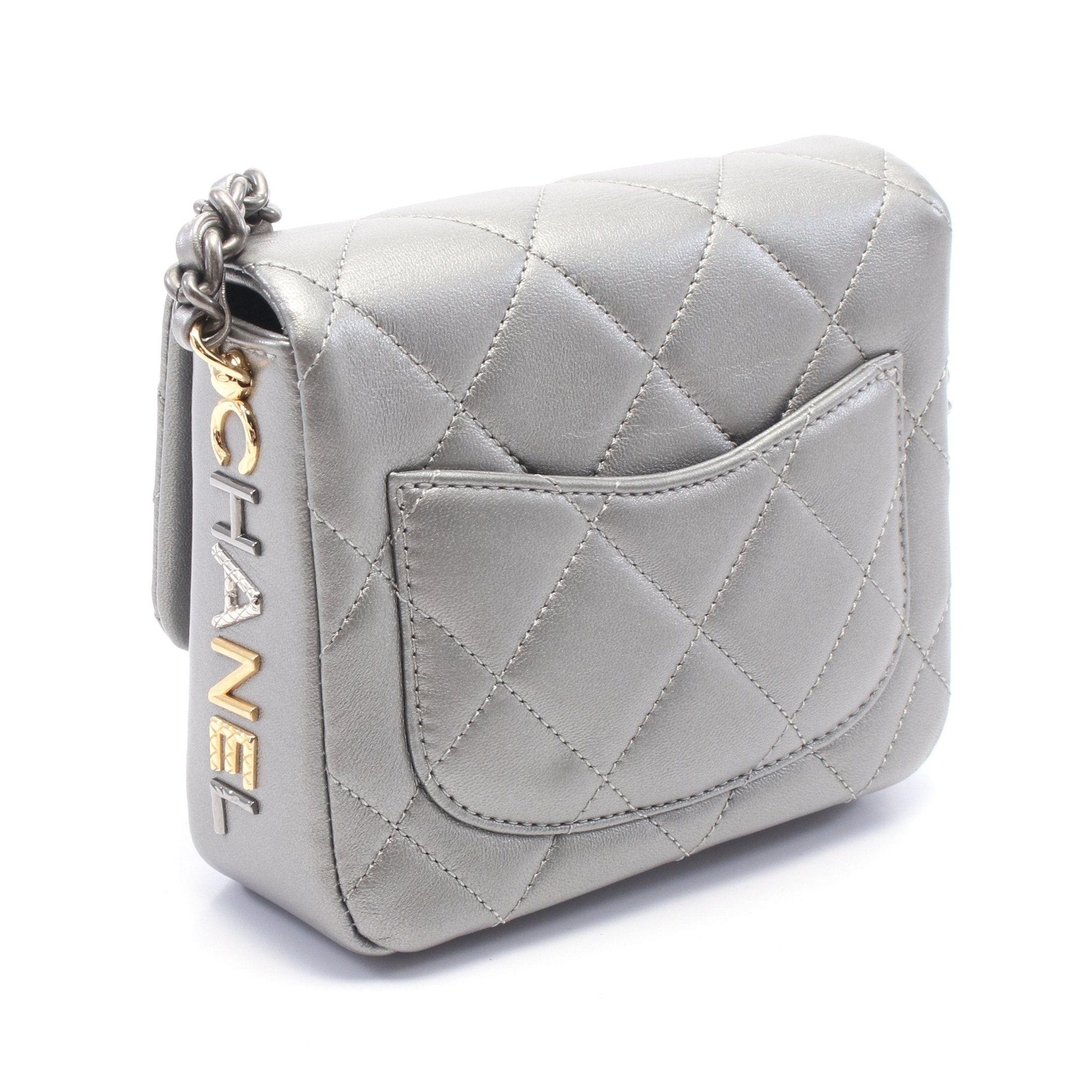 Chanel Chanel Matelasse Chain Shoulder Bag Leather Silver Combination Metal Fittings Size ONE SIZE - 2 Thumbnail