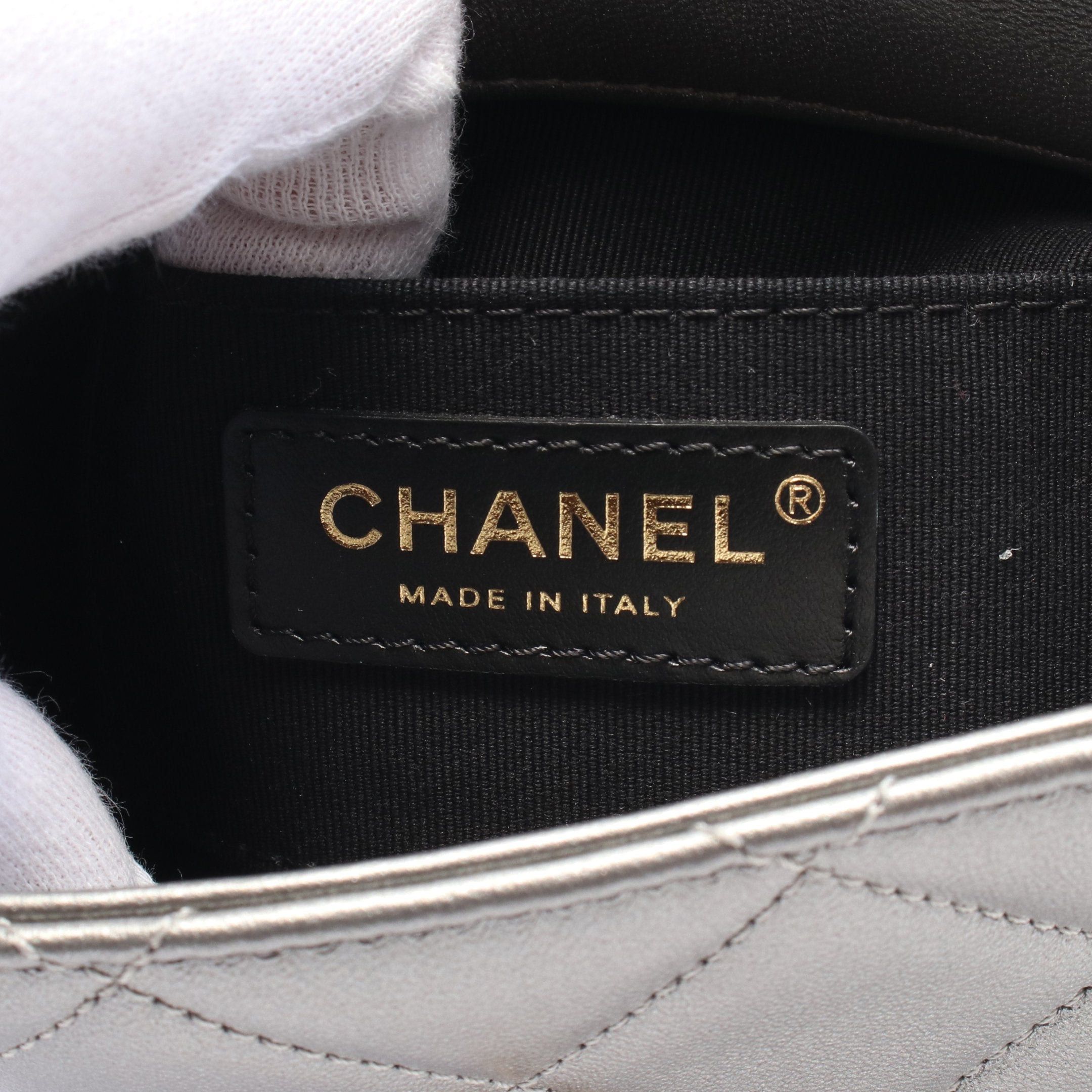Chanel Chanel Matelasse Chain Shoulder Bag Leather Silver Combination Metal Fittings Size ONE SIZE - 4 Thumbnail