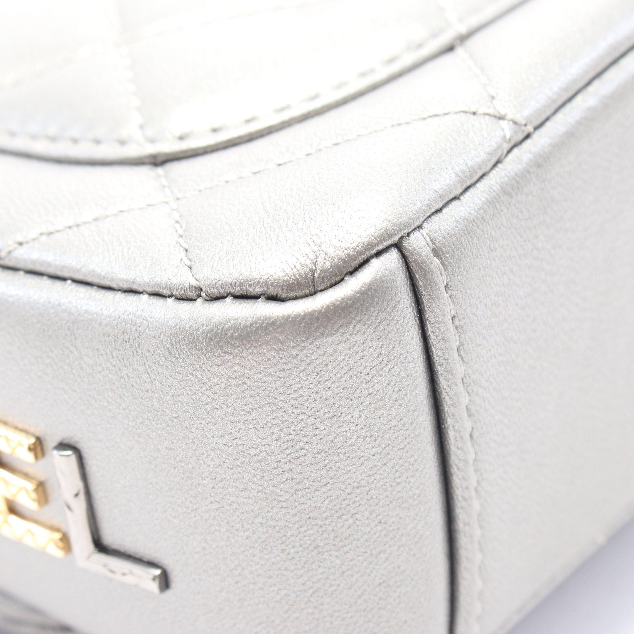 Chanel Chanel Matelasse Chain Shoulder Bag Leather Silver Combination Metal Fittings Size ONE SIZE - 8 Thumbnail