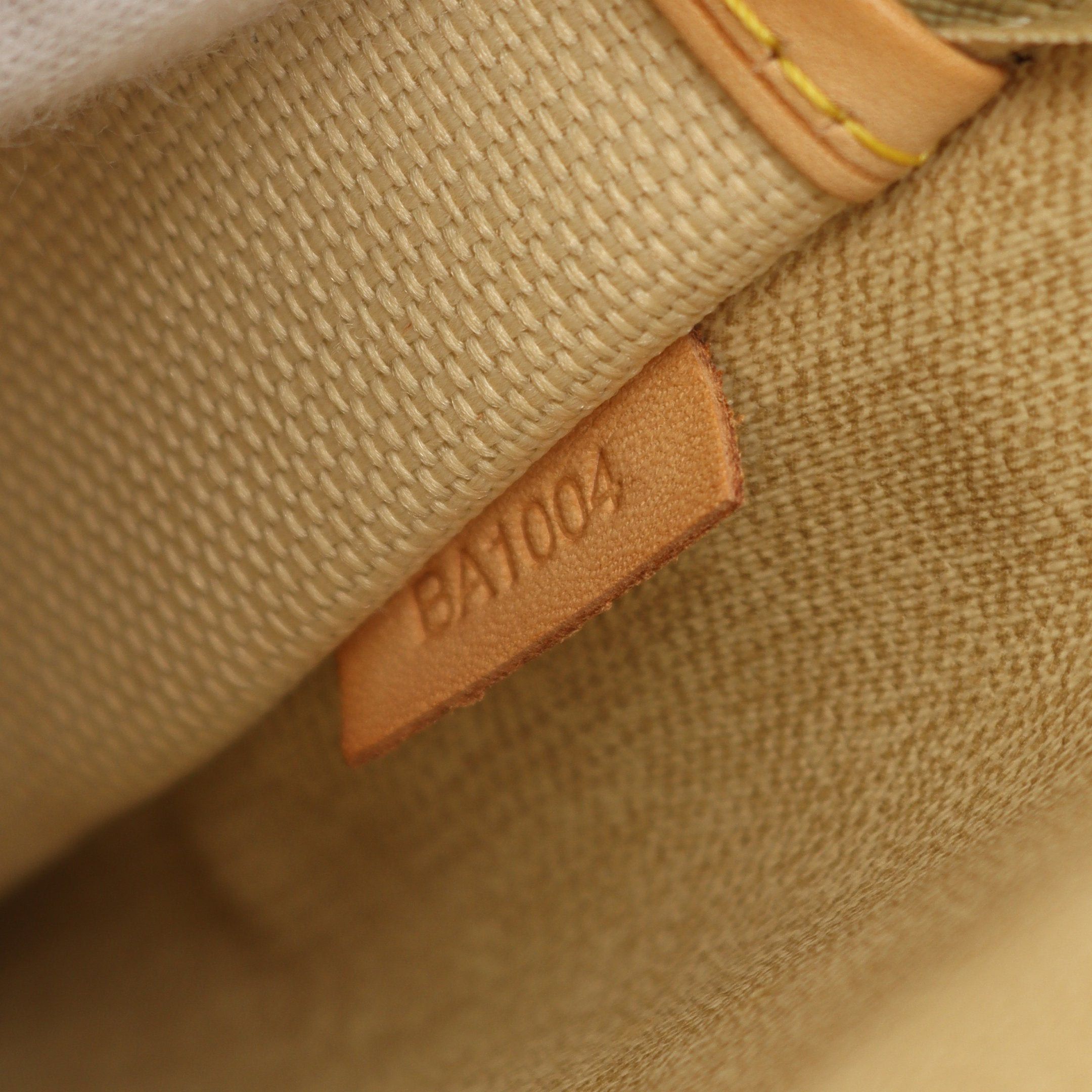 Louis Vuitton Louis Vuitton Trouville Monogram Handbag Leather Brown Size ONE SIZE - 5 Thumbnail