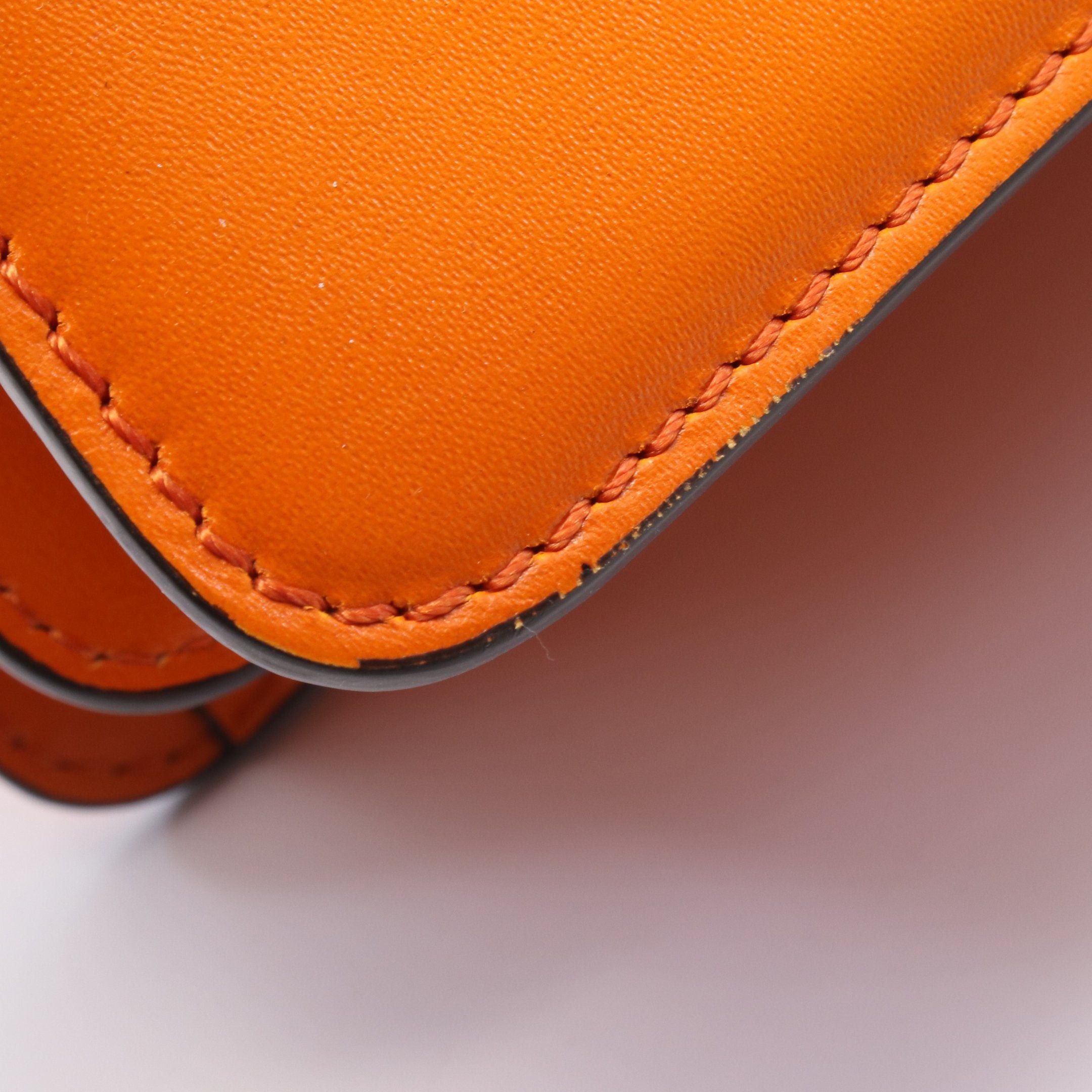 Fendi Fendi Peekaboo Isee U East-West Handbag Leather Orange Size ONE SIZE - 6 Thumbnail