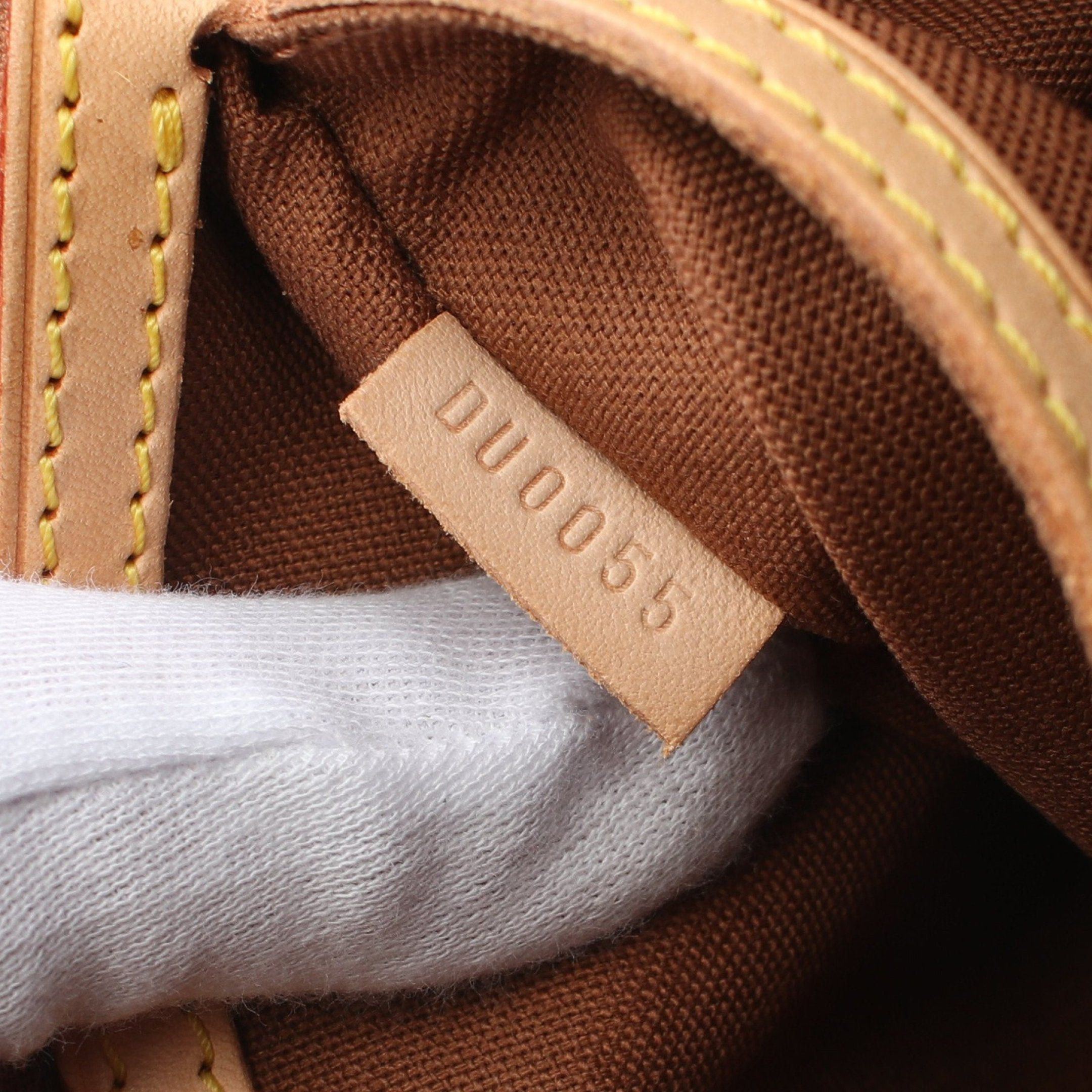 Louis Vuitton Louis Vuitton Cabas Piano Monogram Shoulder Bag Leather Brown Size ONE SIZE - 5 Thumbnail