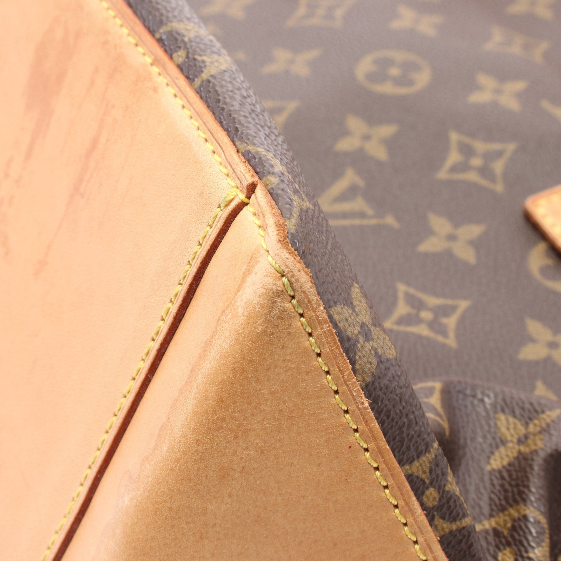 Louis Vuitton Louis Vuitton Cabas Piano Monogram Shoulder Bag Leather Brown Size ONE SIZE - 10 Thumbnail