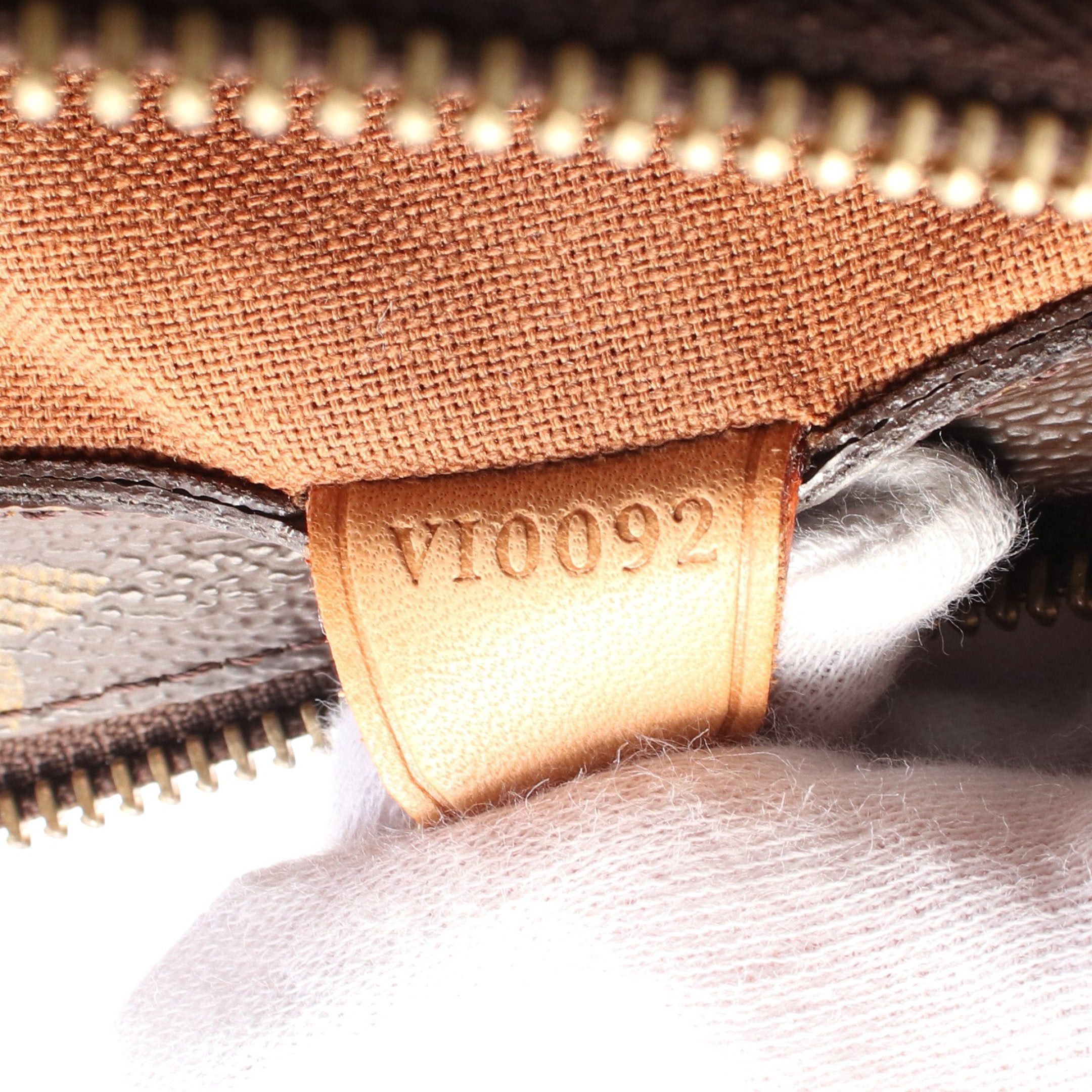Louis Vuitton Louis Vuitton Cabas Piano Monogram Shoulder Bag Leather Brown Size ONE SIZE - 5 Thumbnail
